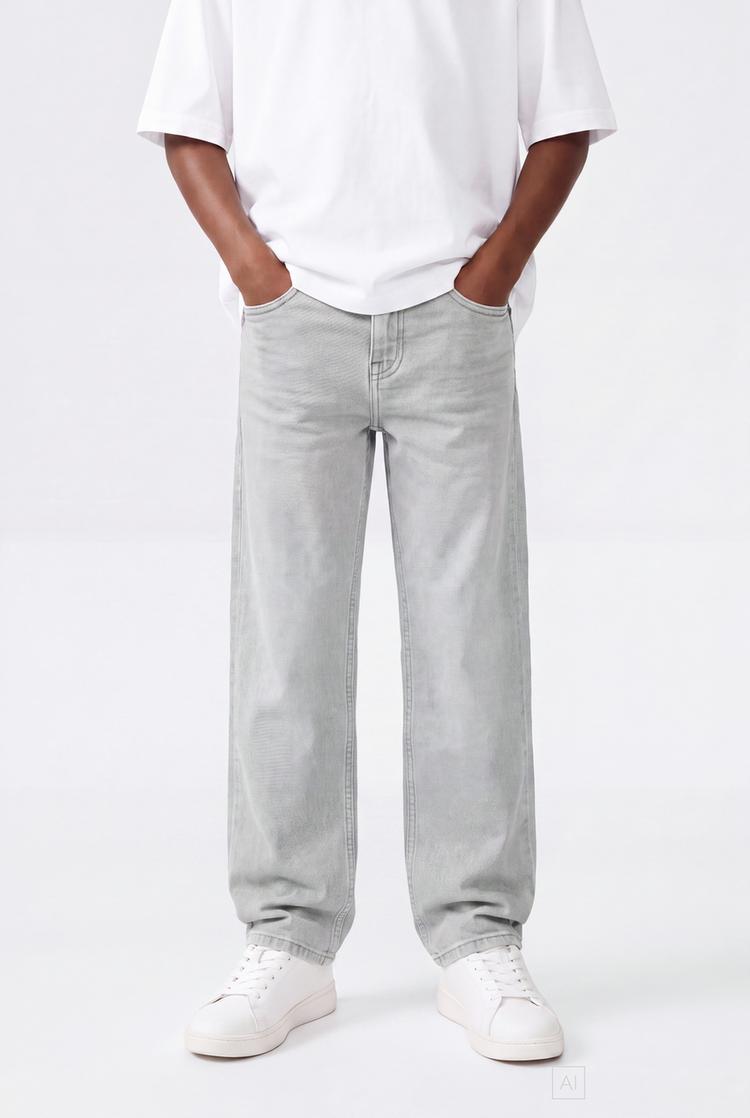 Comfort slim fit jeans — FADED SKY BLUE