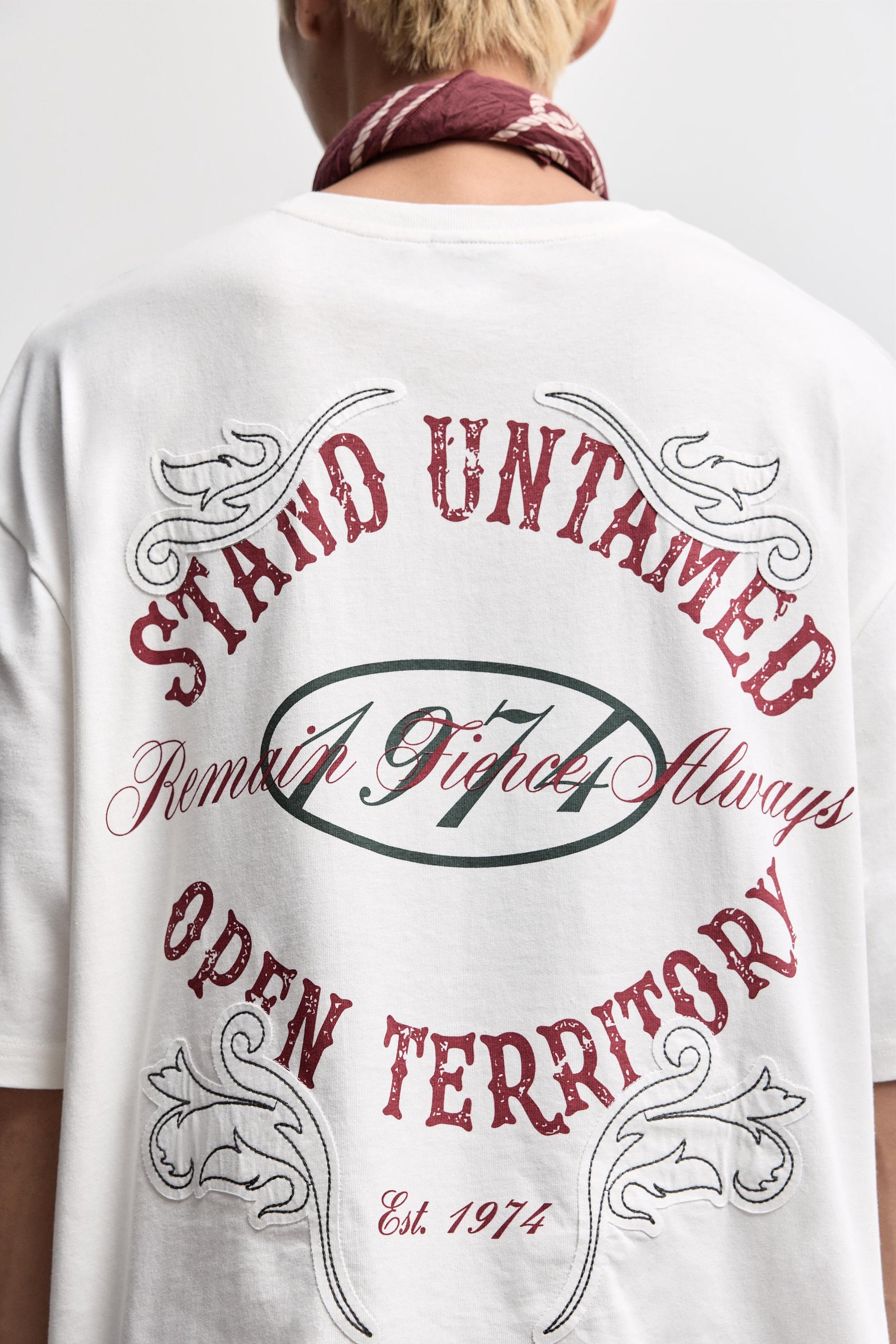 Printed T-shirt — BUTTER