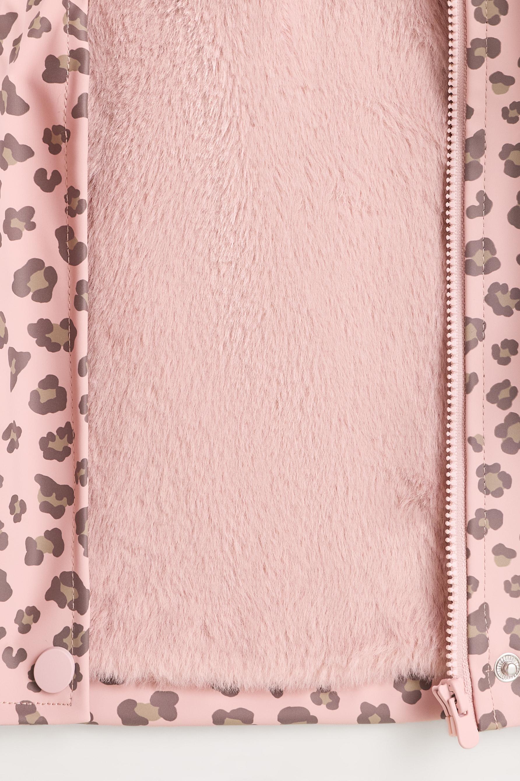Rubberised raincoat — DUSTY ROSE