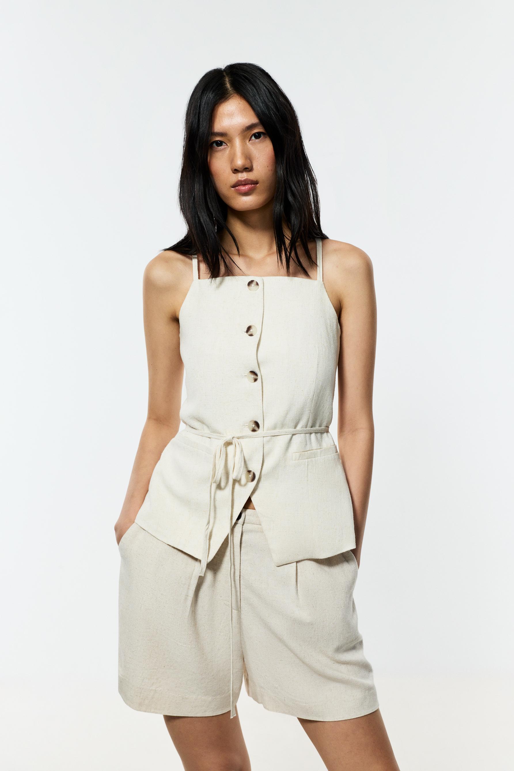 Rustic top — BEIGE