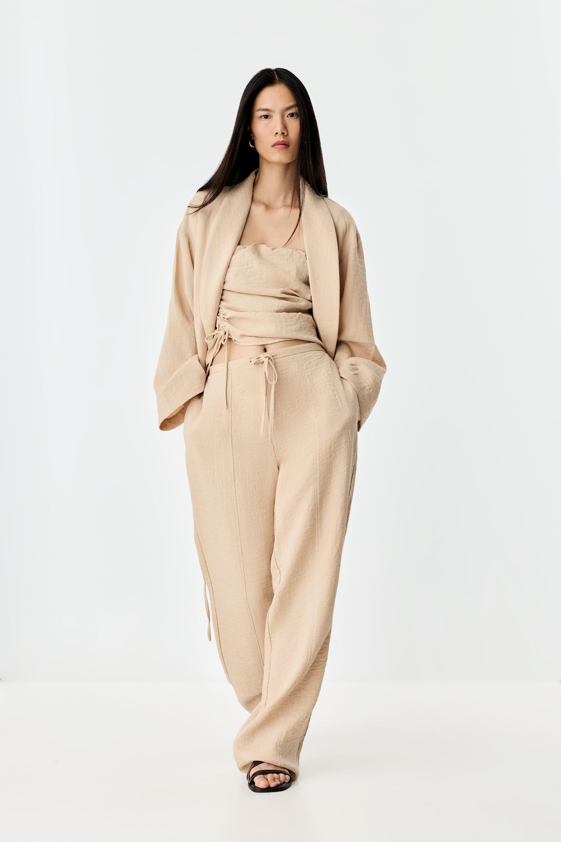 Pantalón rústico textura