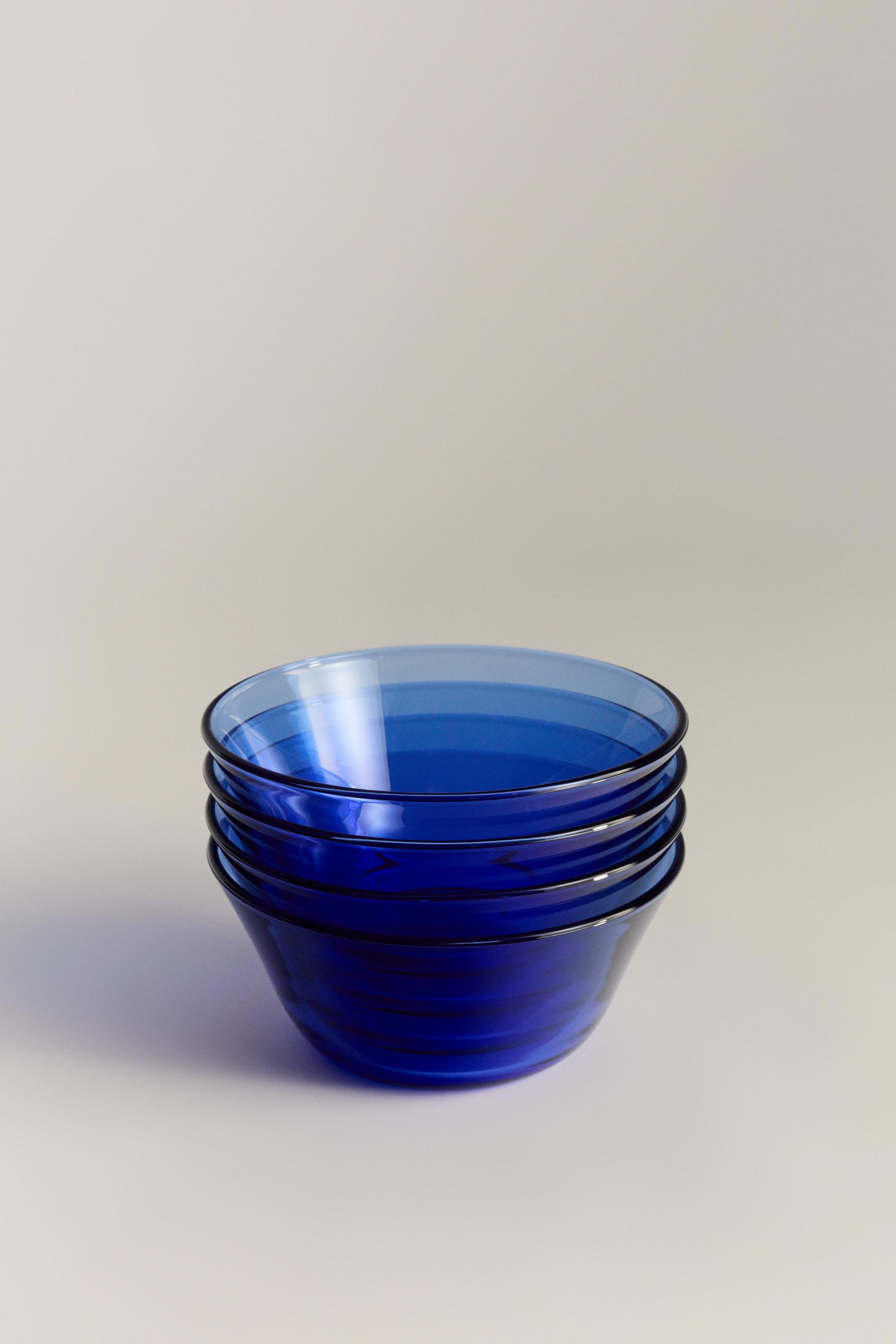 Pack 4 boles borosilicato color 17,8 cm