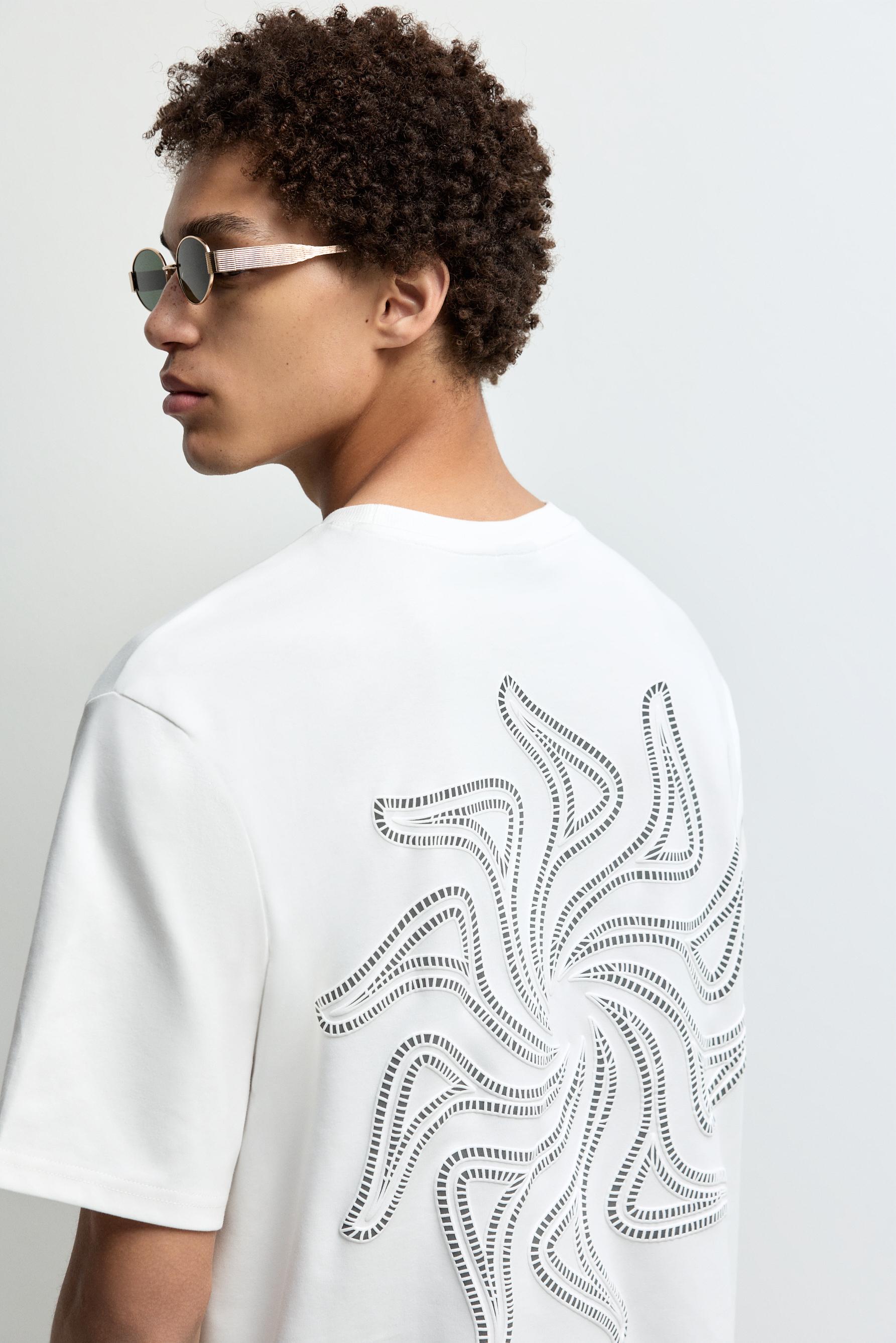 Back print T-shirt — OFF WHITE
