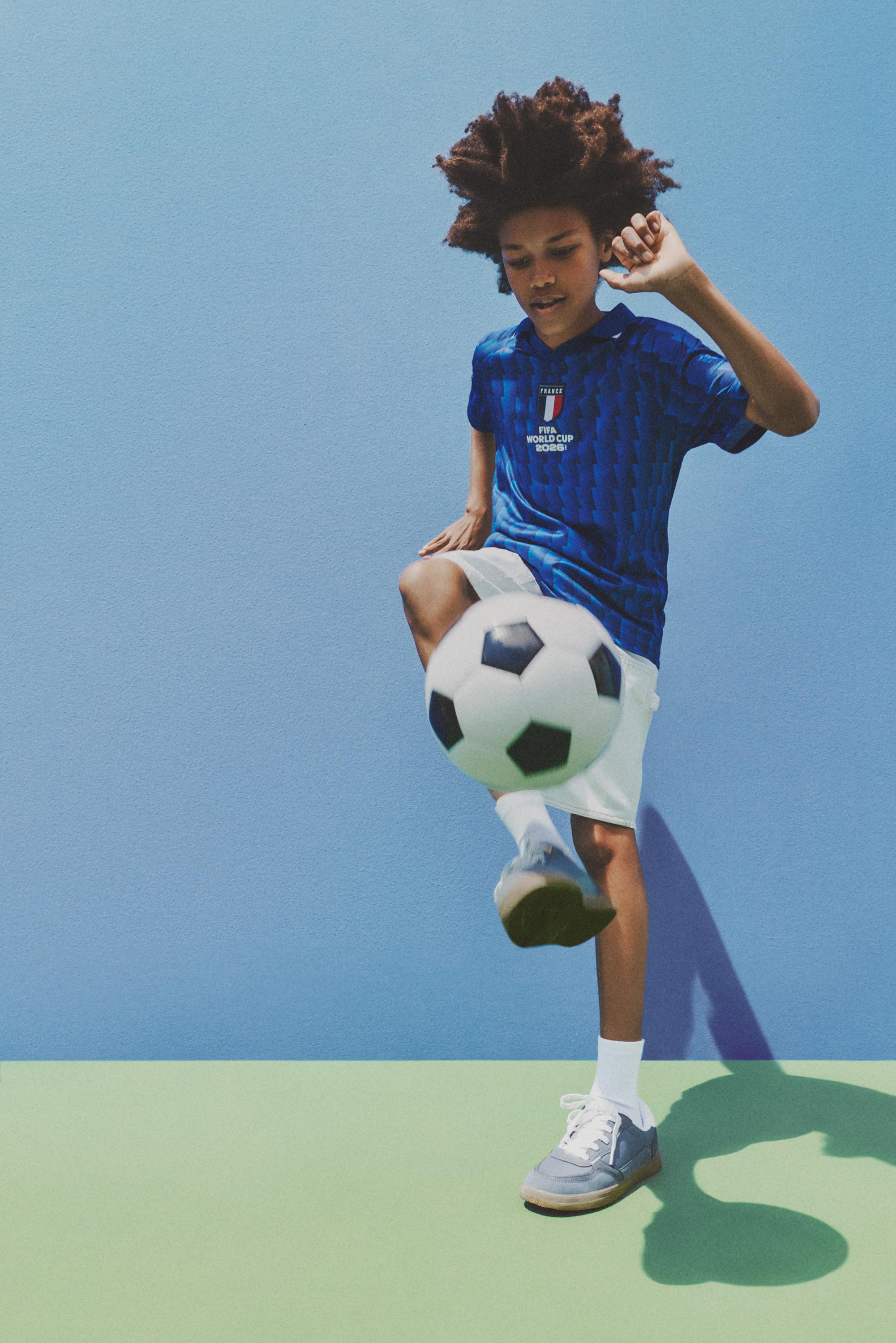 Kids | France FIFA World Cup TM 2026 Official Licensed Product Polo — NAVY