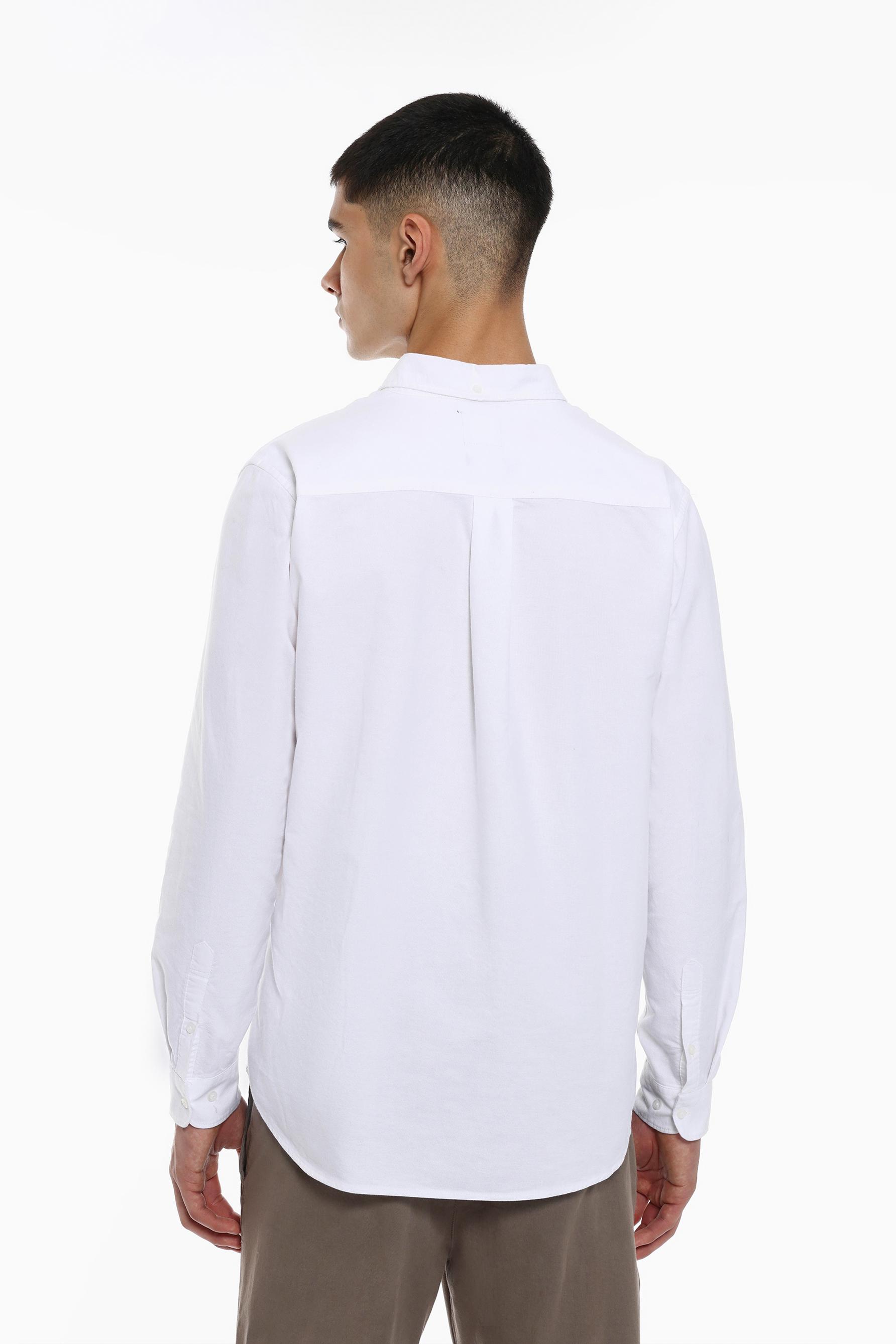 Oxford shirt — WHITE