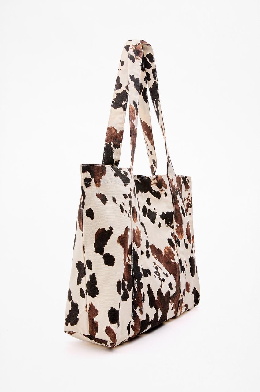 Bolso Rebajas Zara Mujer Canarias Bolso Shopper Animal Print