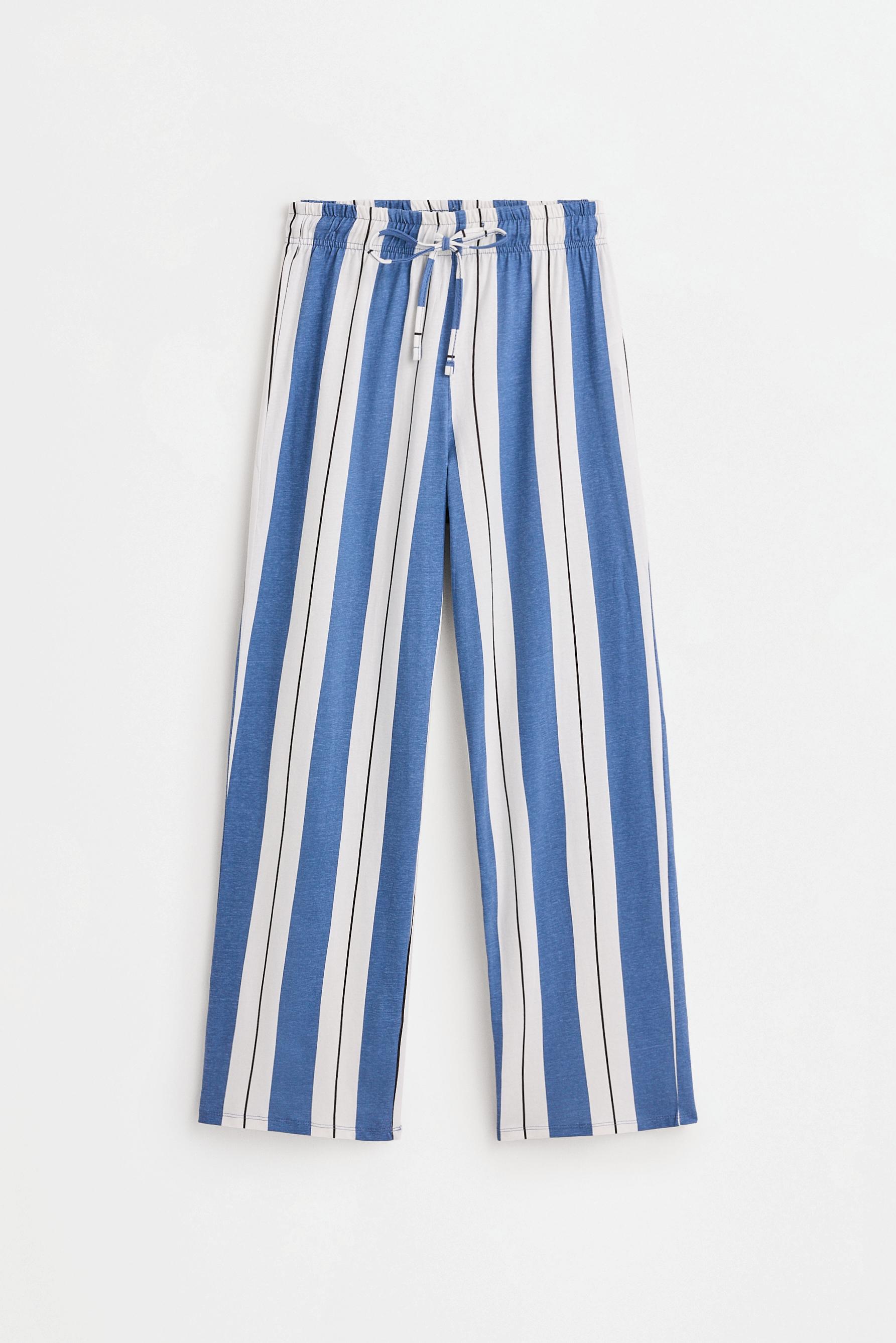 Printed pyjamas — ECRU/BLUE