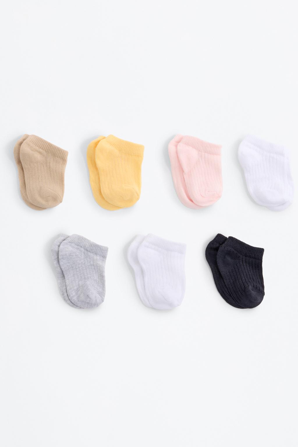 7-pack of ribbed socks