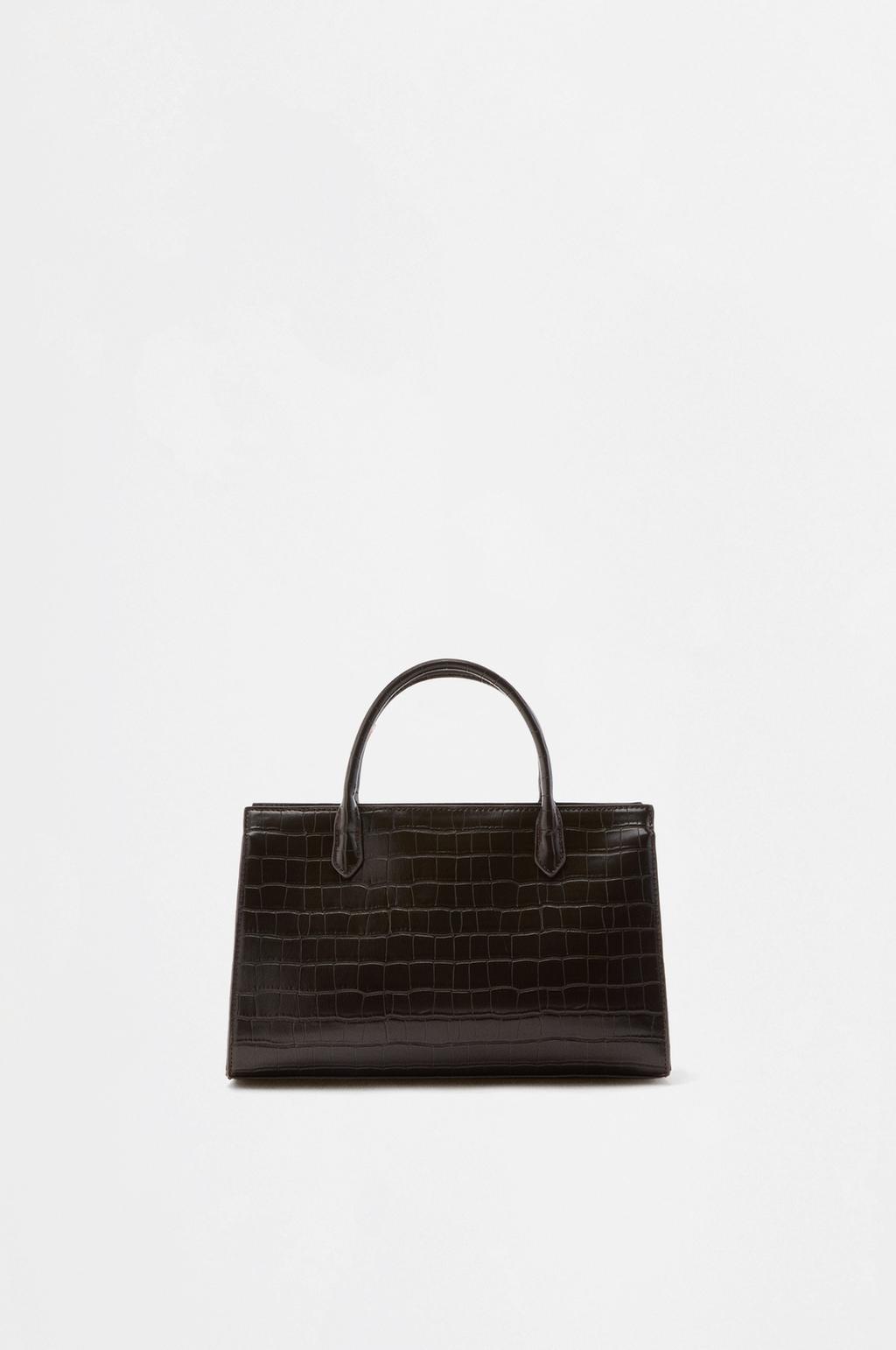 Embossed handbag