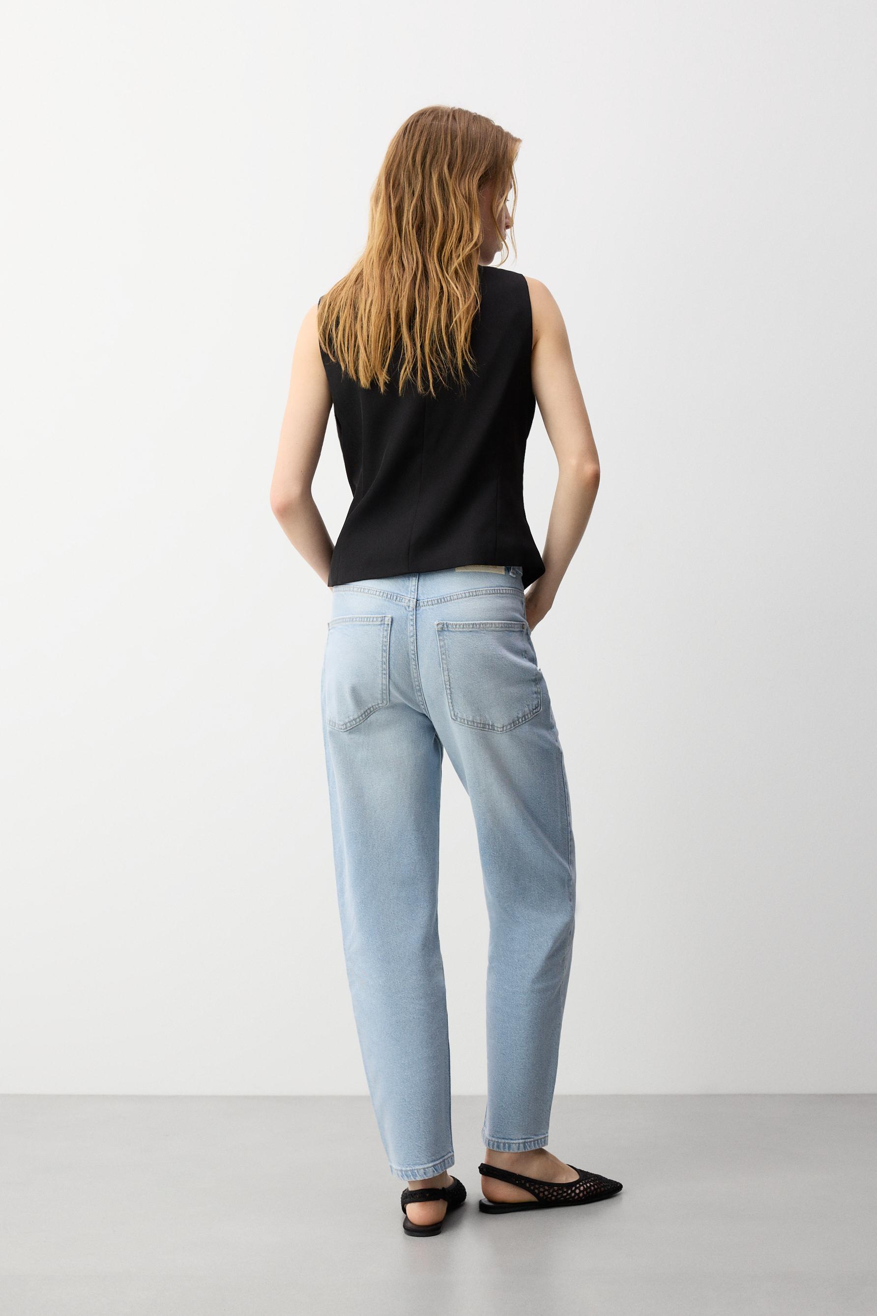 Mom fit jeans — PALE BLUE