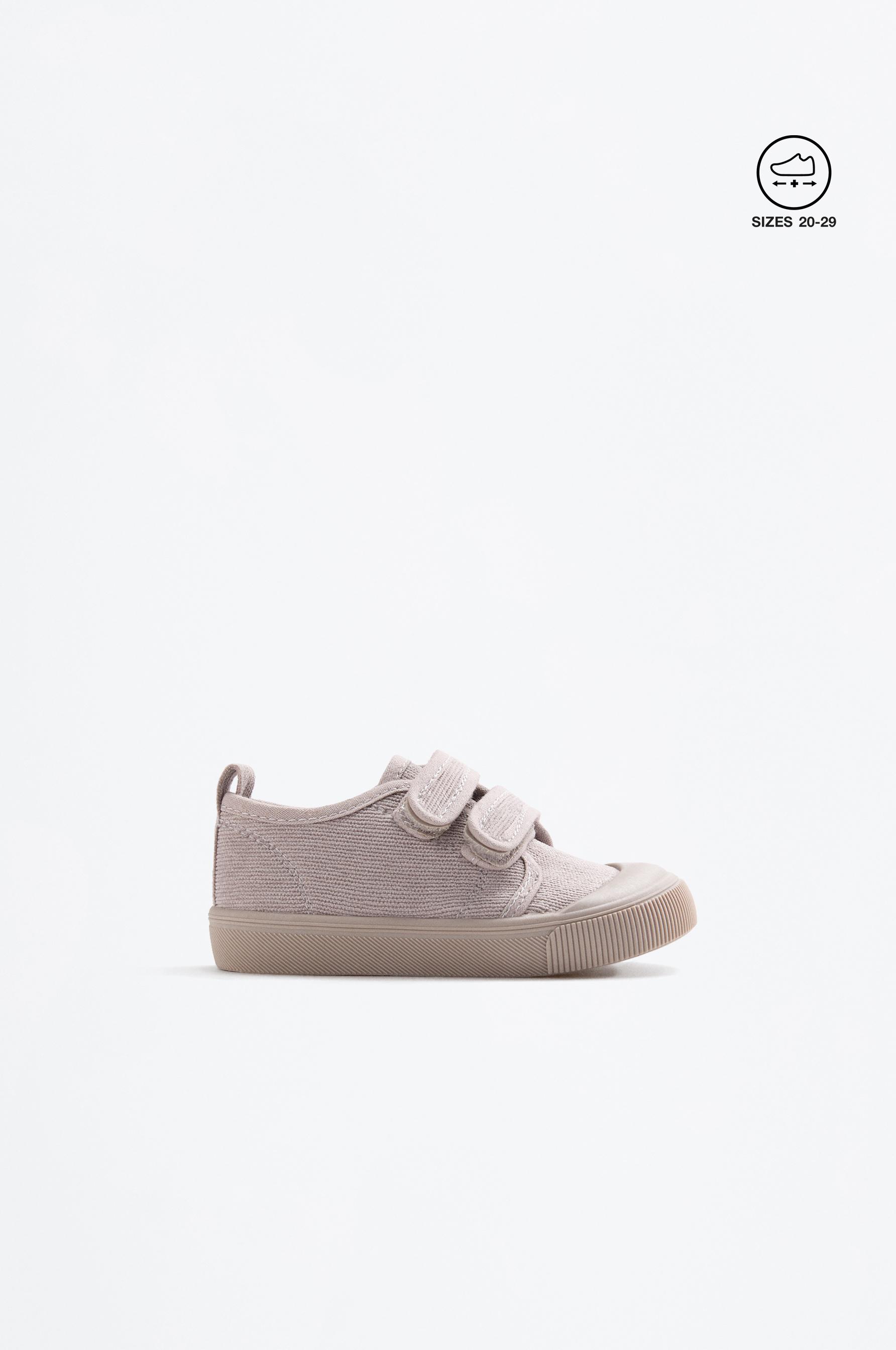 Corduroy toecap slippers — GREY