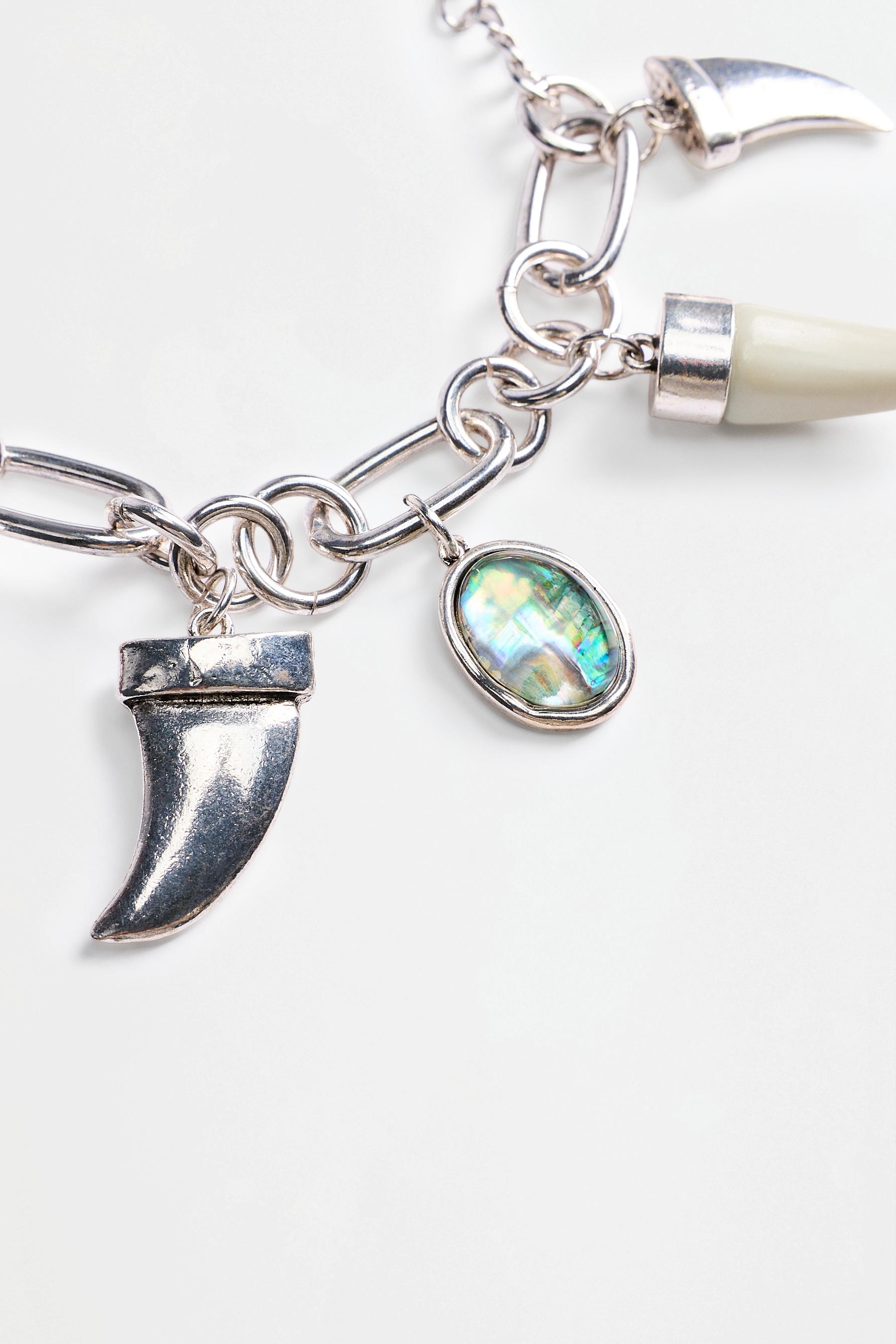 Charm bracelet — SILVER