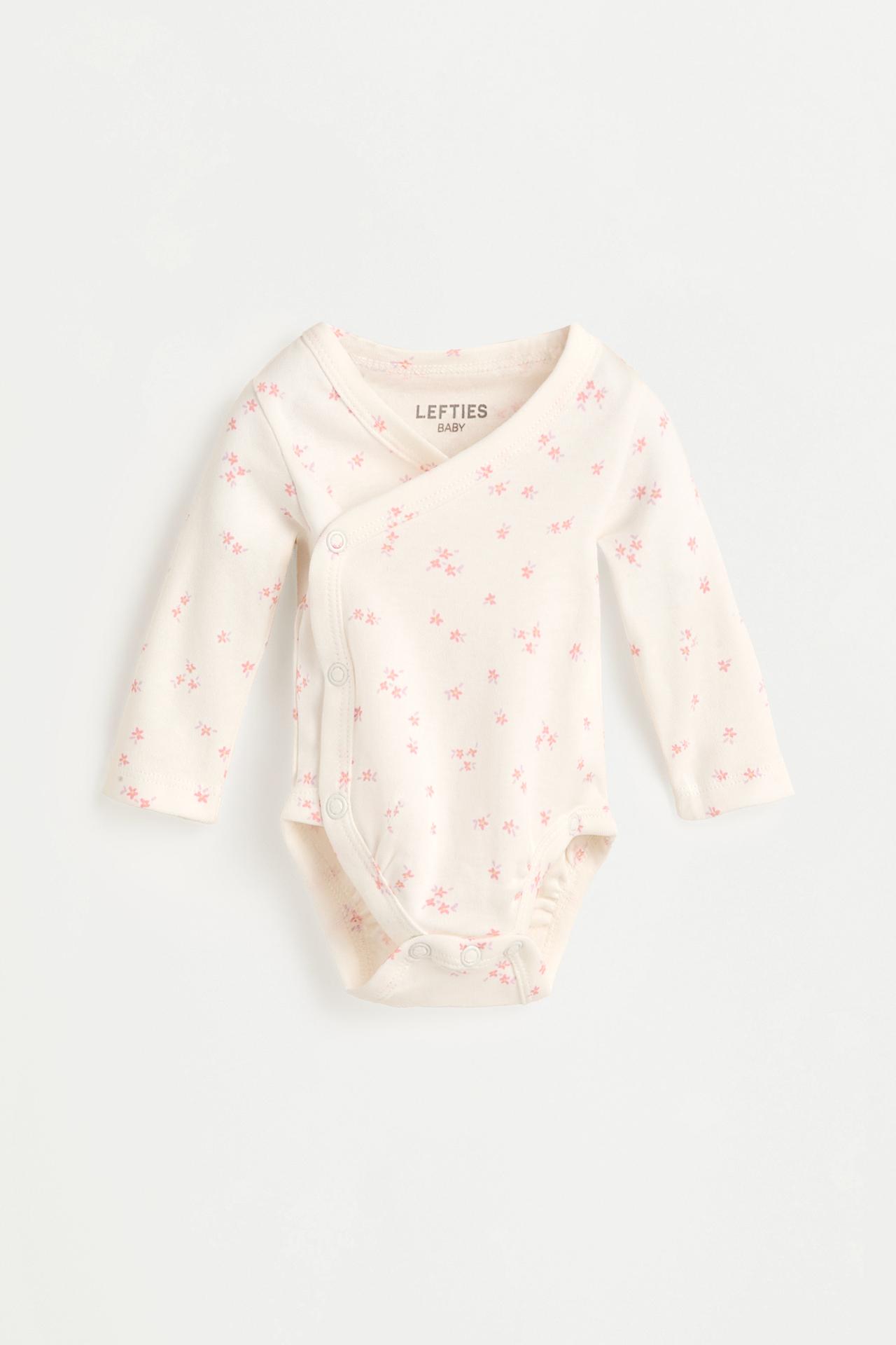 Interlock bodysuit, footed leggings and beanie set — PINK