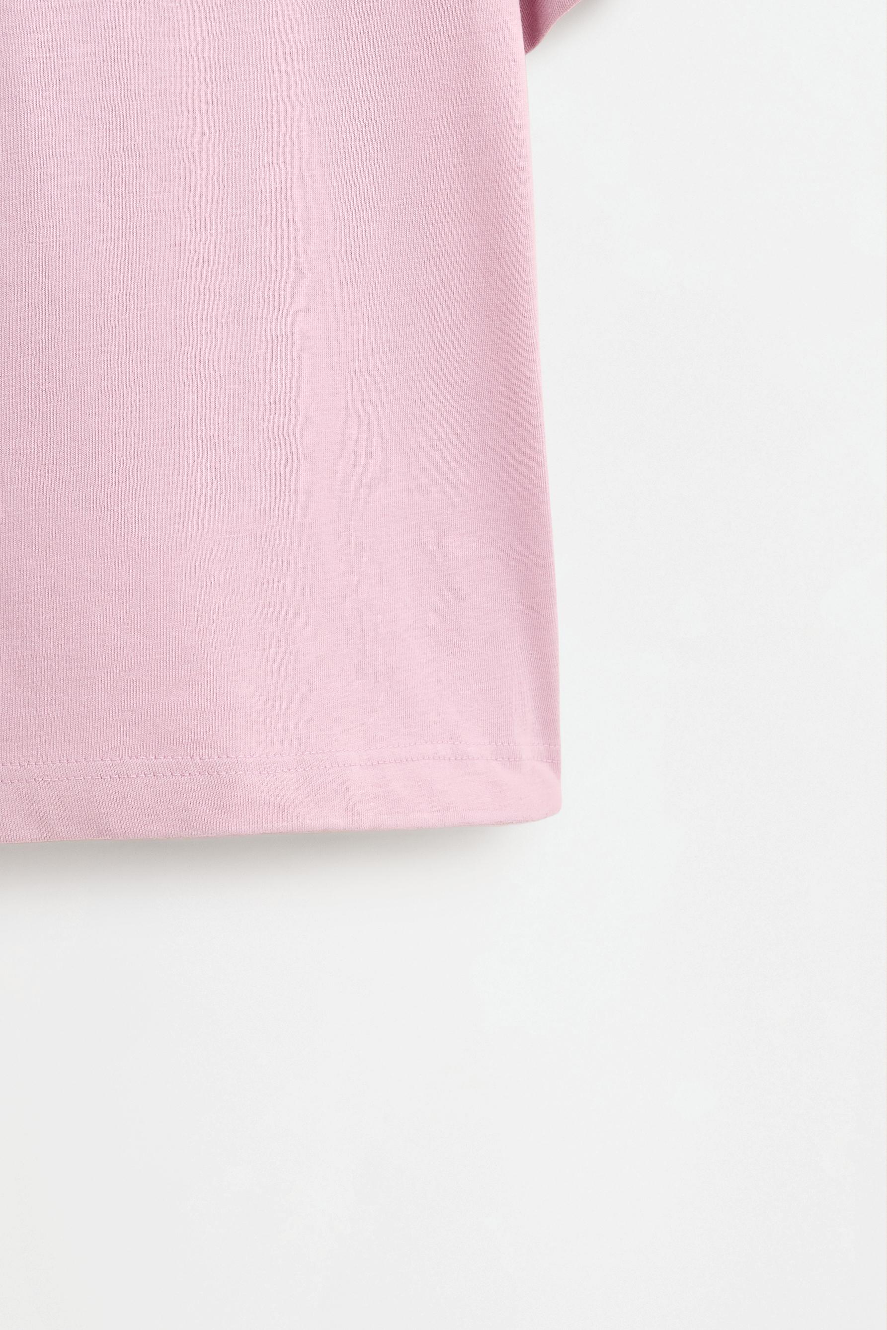 Printed T-shirt — PALE MAUVE