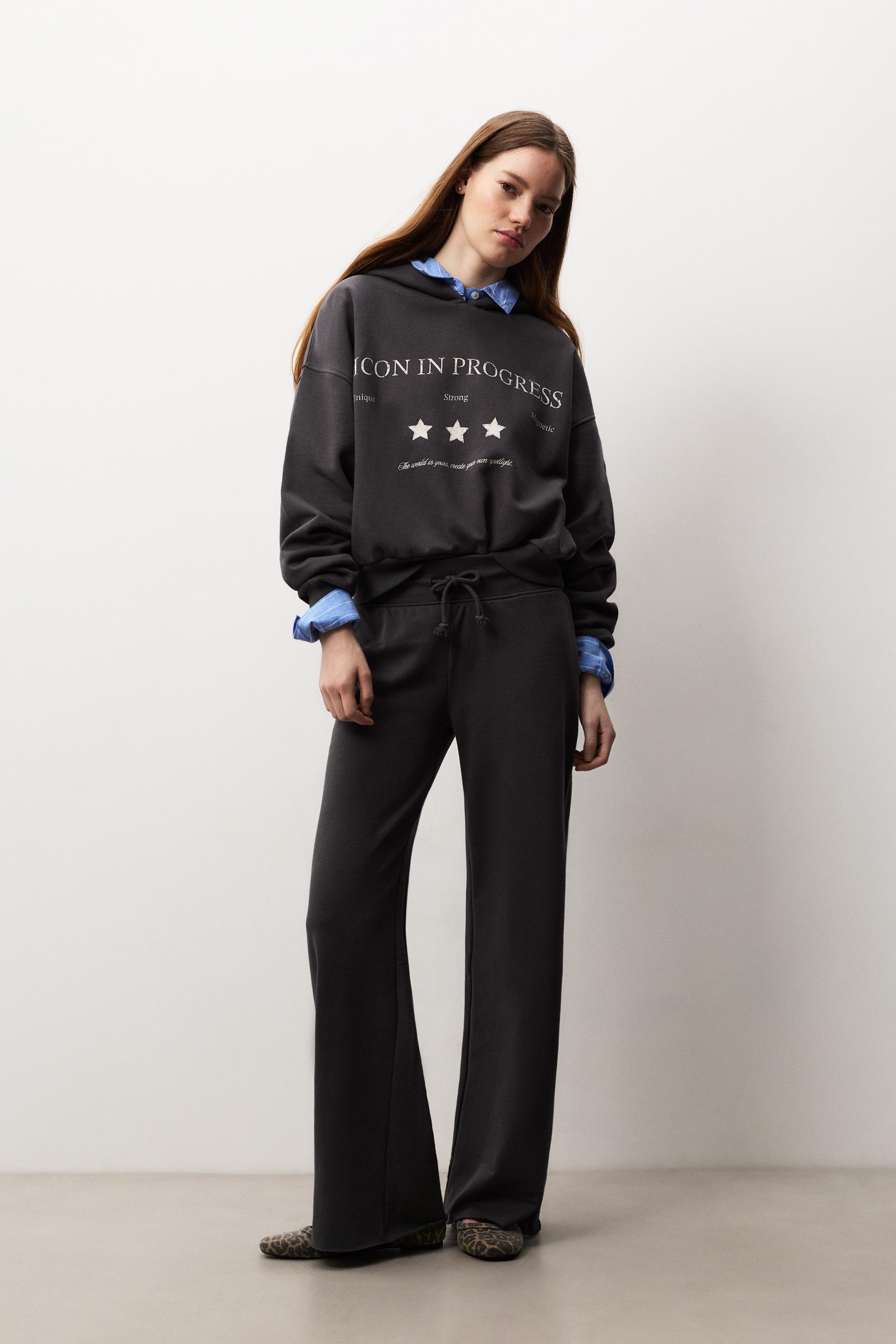 Pantalón chándal wide leg