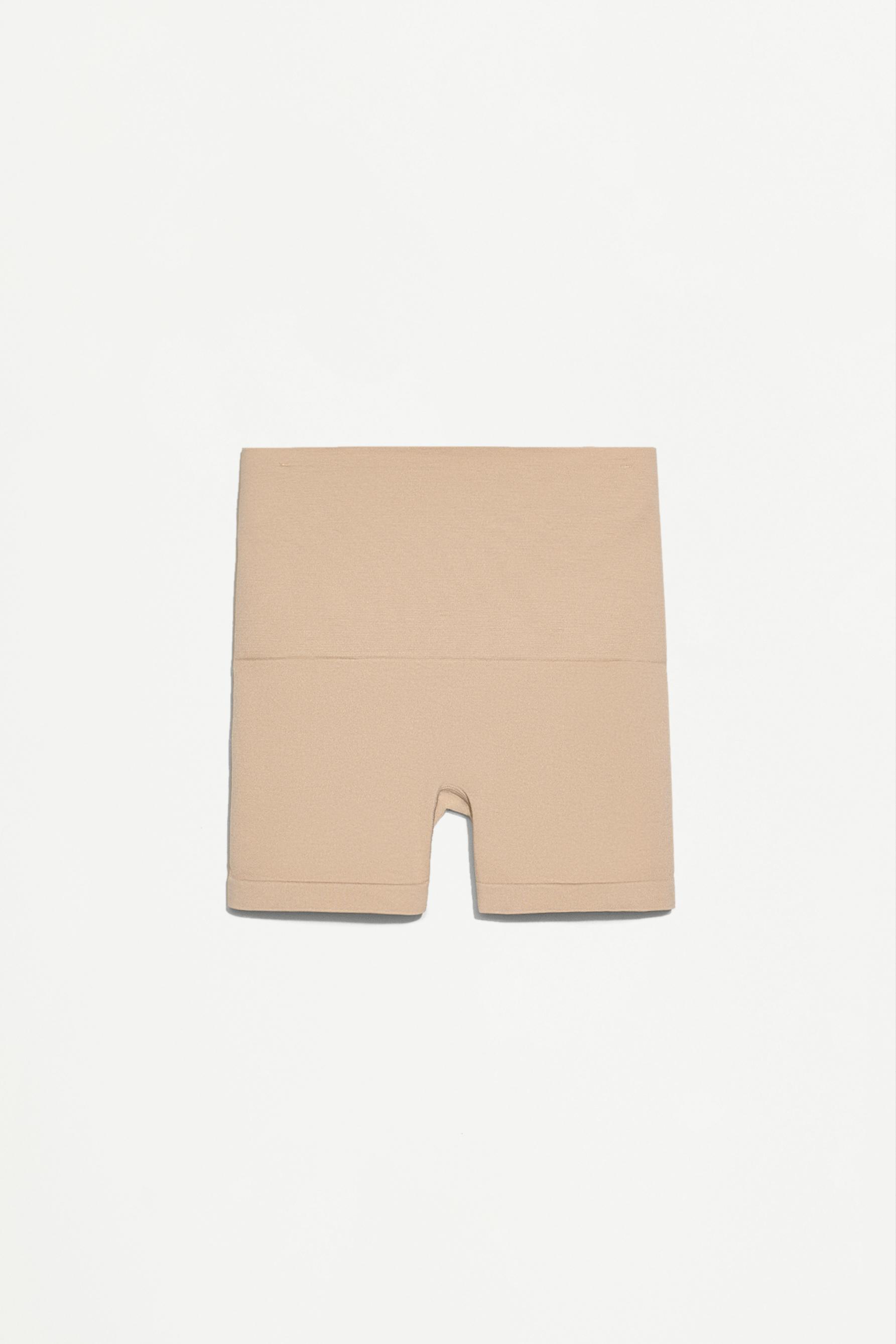 Seamless shapewear shorts — ECRU