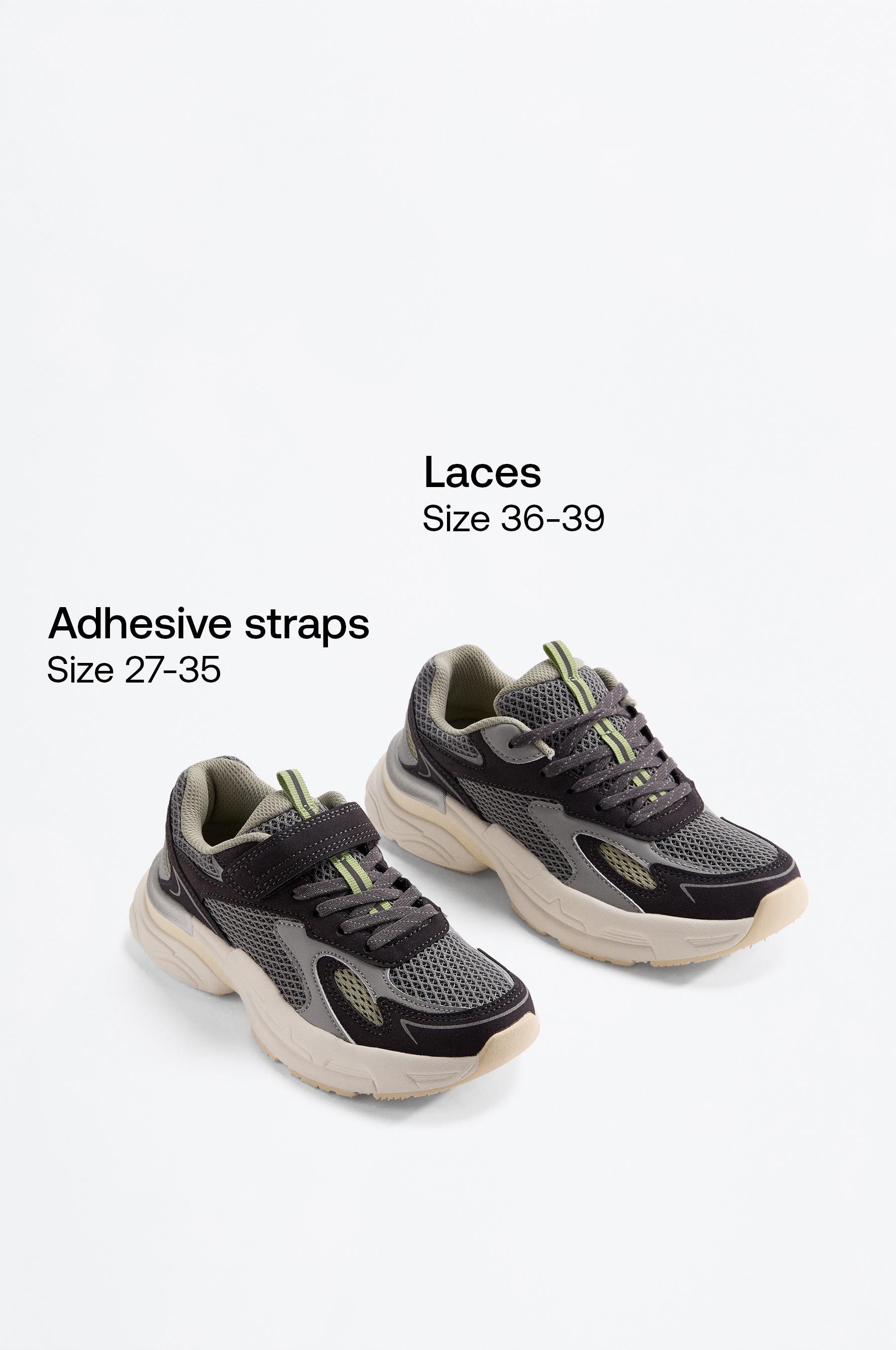 Multi-piece trainers — BLACK