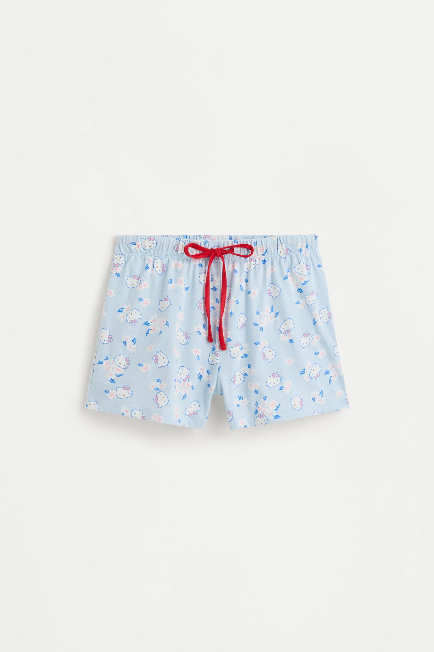 Hello Kitty ©SANRIO short pyjama shirt — PALE BLUE