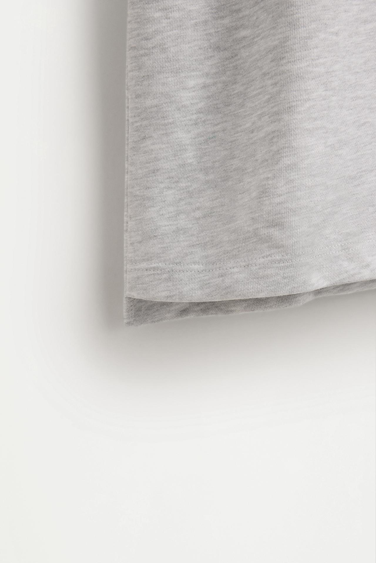 Sleeveless hoodie — GREY MARL