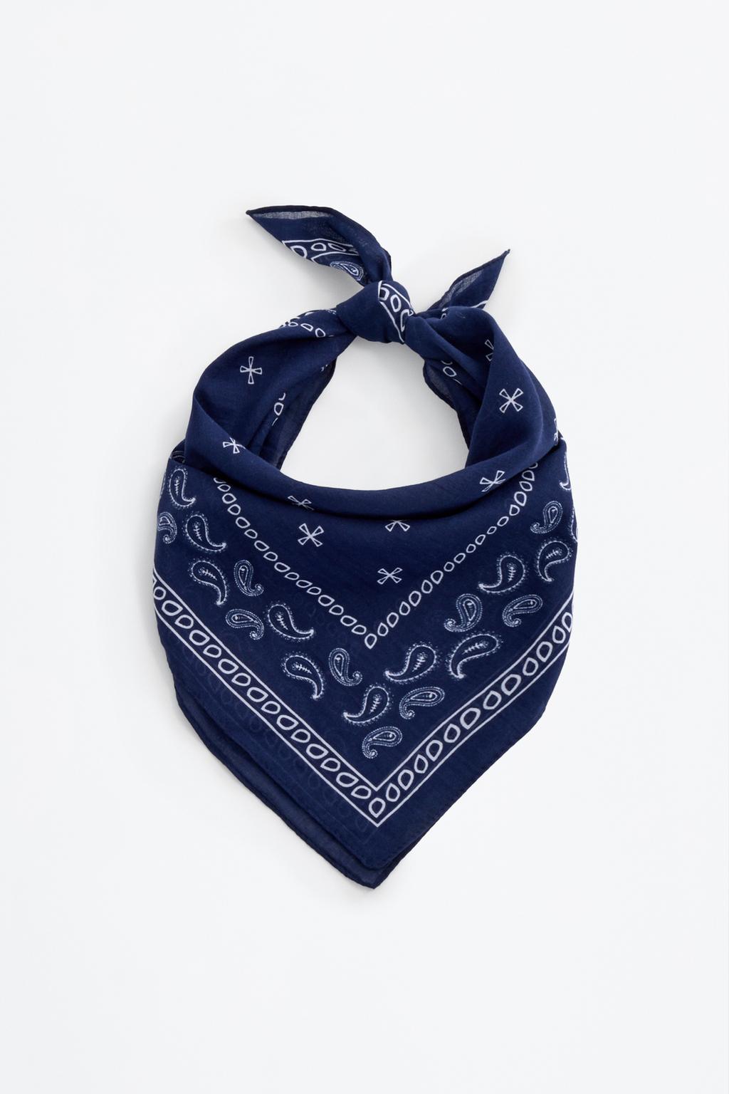 Paisley print bandana