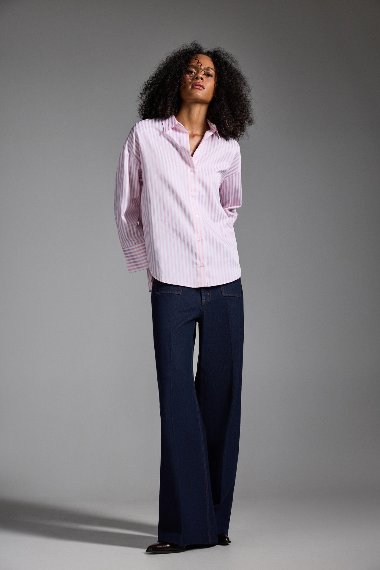 Striped shirt — PINK