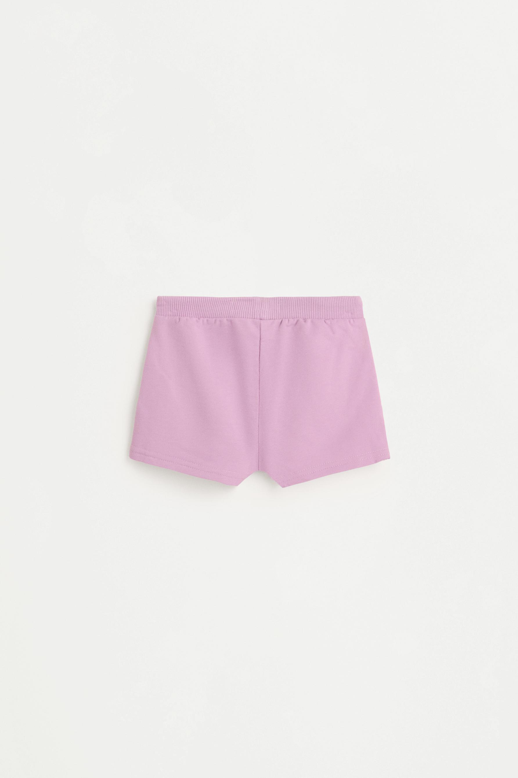 2-pack of plain shorts — WHITE