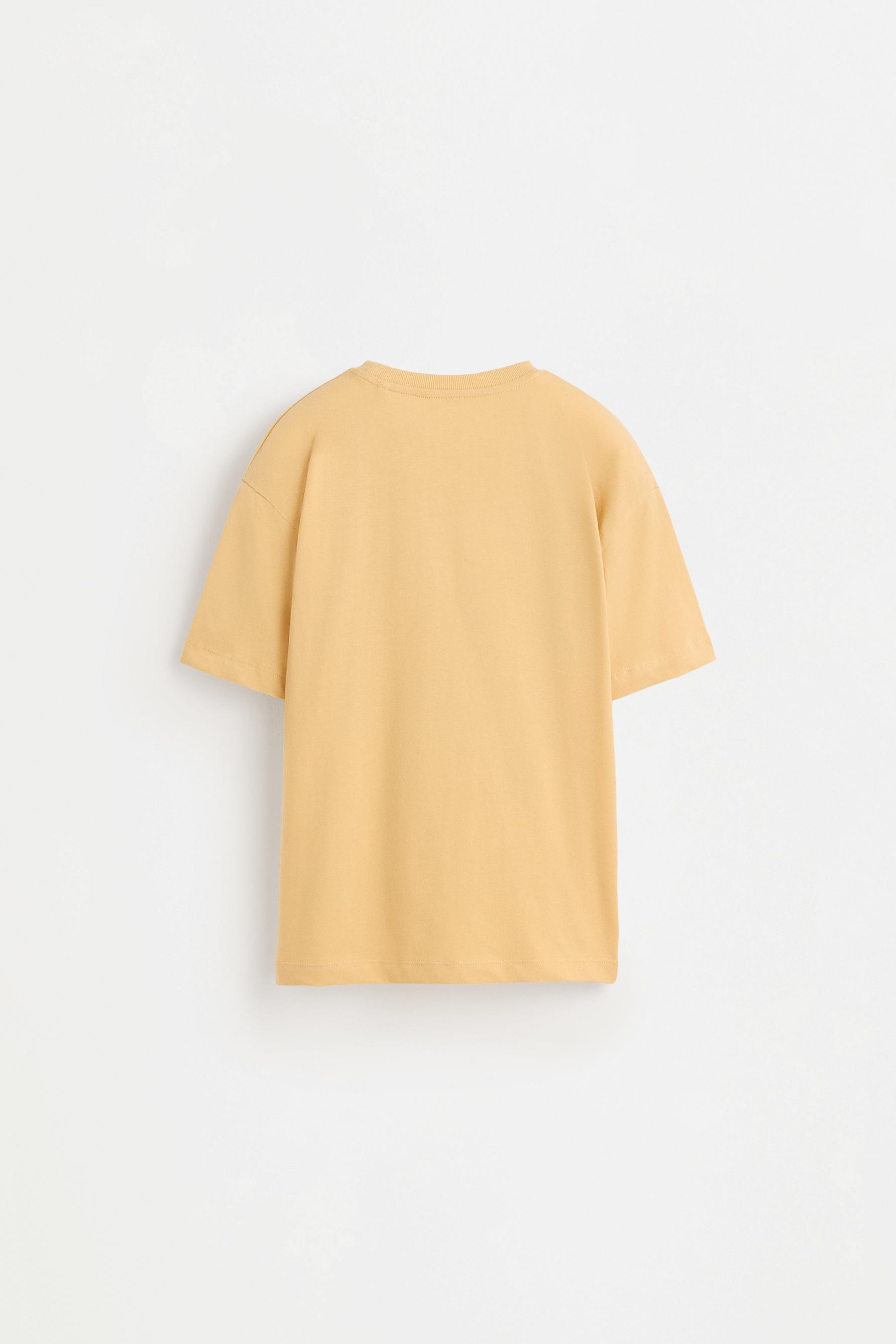 Printed T-shirt — MUSTARD