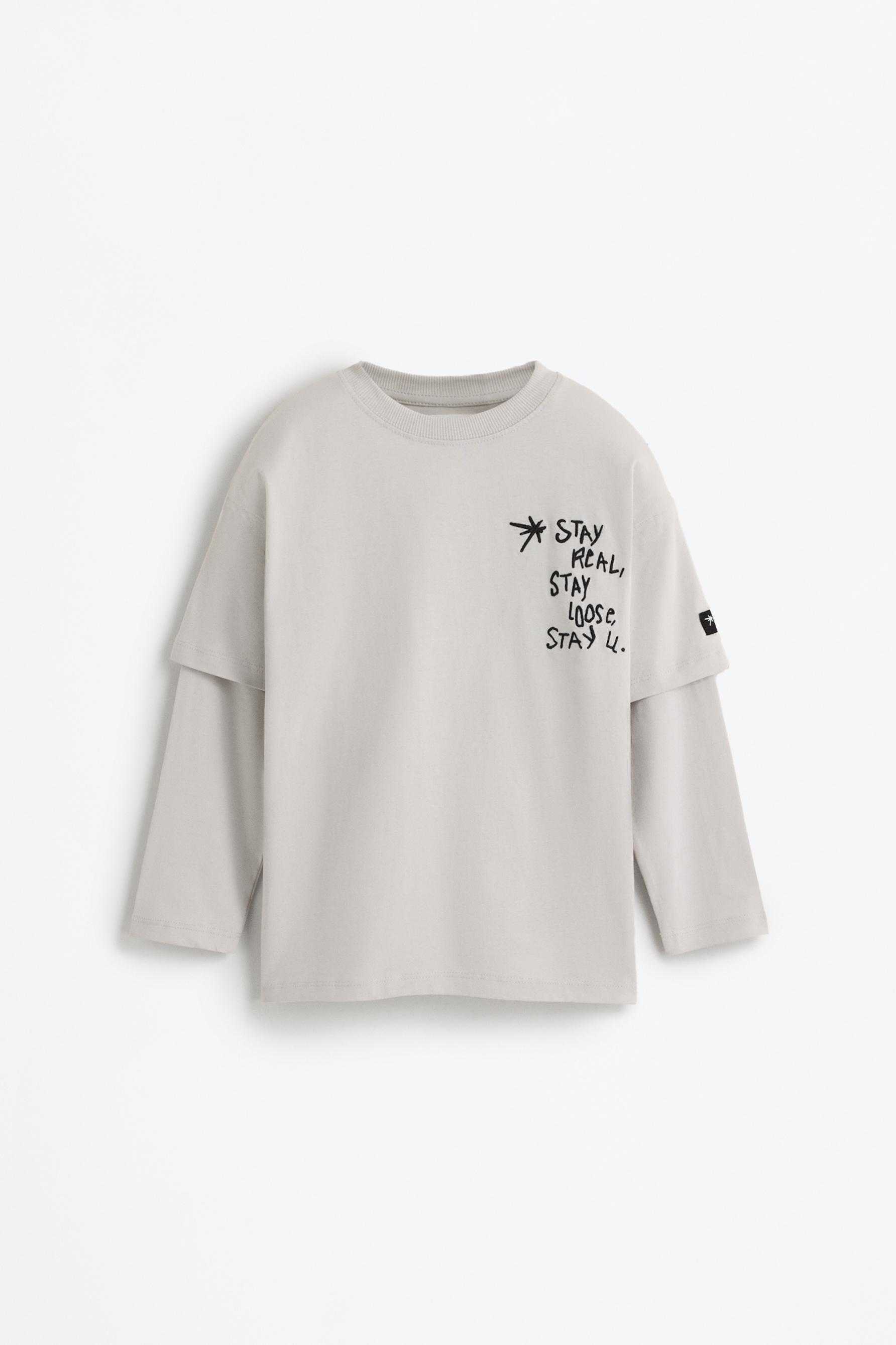 Double sleeve T-shirt - Long Sleeve T-shirts - T-shirts - CLOTHING