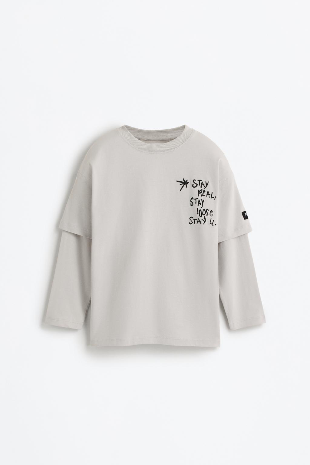 Double sleeve T-shirt