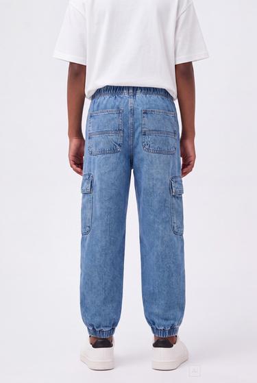 Cargo joggers — INDIGO 4
