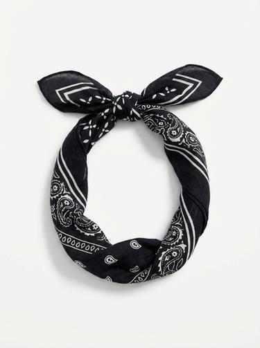 Paisley scarf — BLACK 3