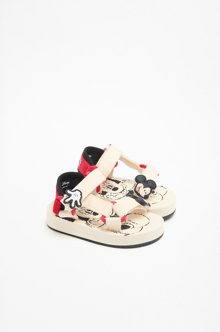 Mickey Minnie Sandalias Minnie Mouse Mujer Sandalia Baño Mickey