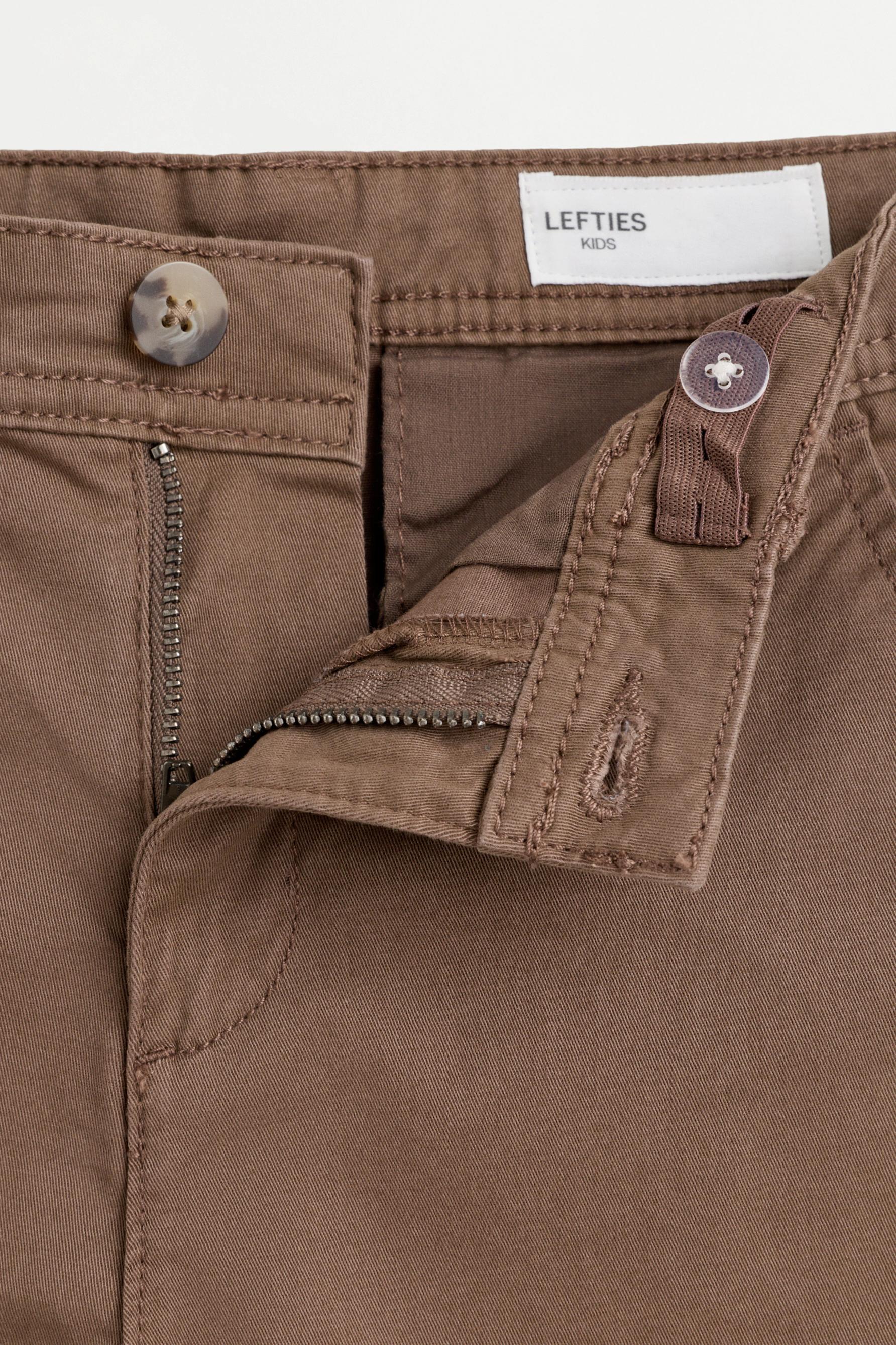 Chinese Bermuda shorts — CHOCOLATE