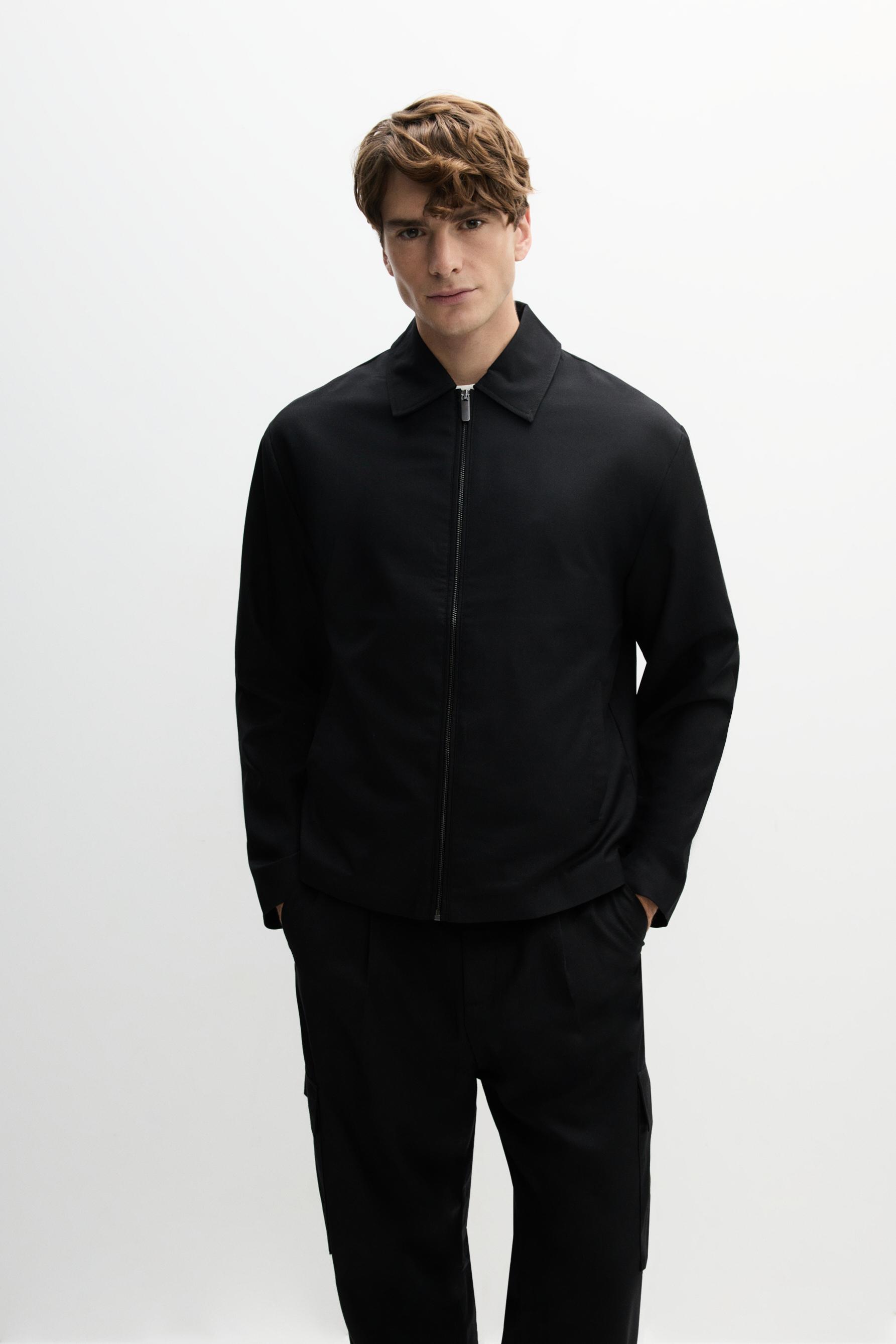 Sobrecamisa vestir cremallera