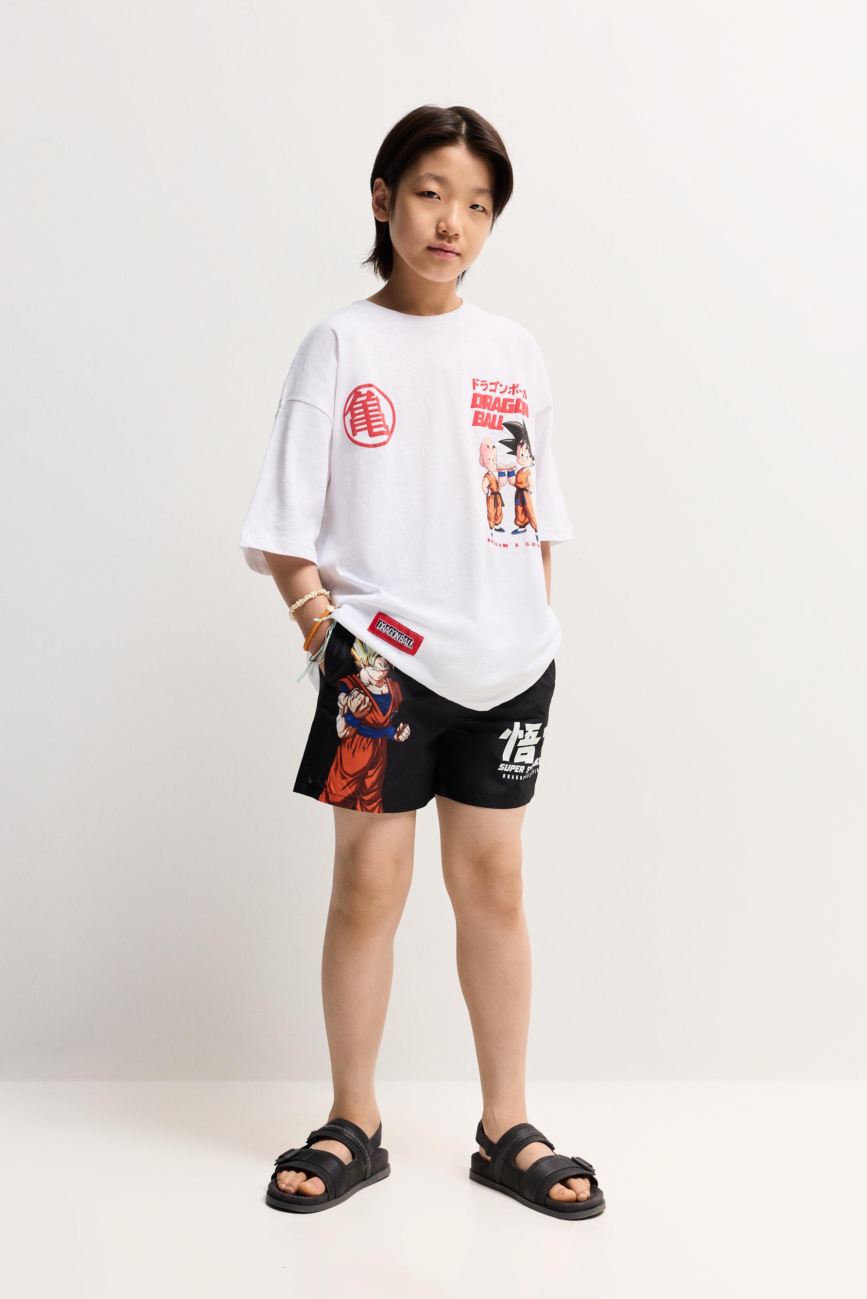 Dragon Ball ©Bird Studio back maxi print T-shirt — OFF WHITE