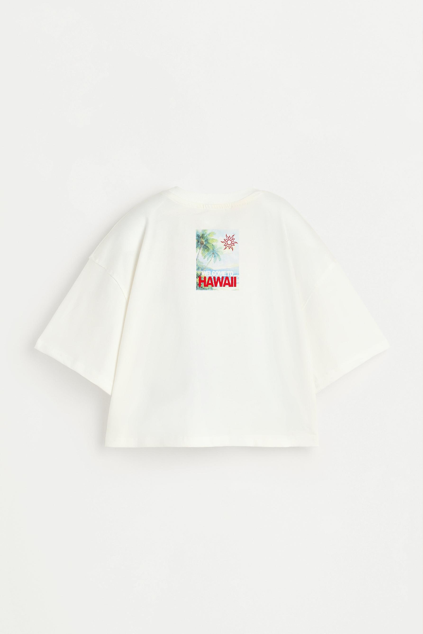 Lilo & Stitch ©Disney sequin T-shirt — OFF WHITE