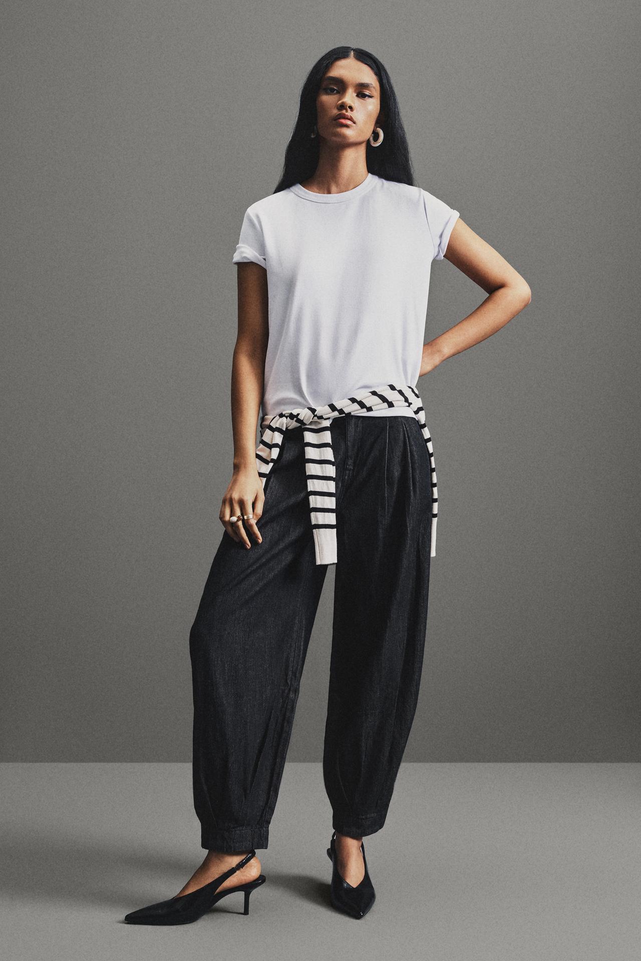 Sarouel trousers — NAVY