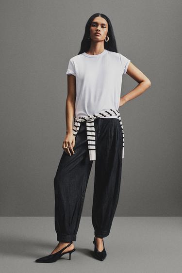 Sarouel trousers — NAVY 1