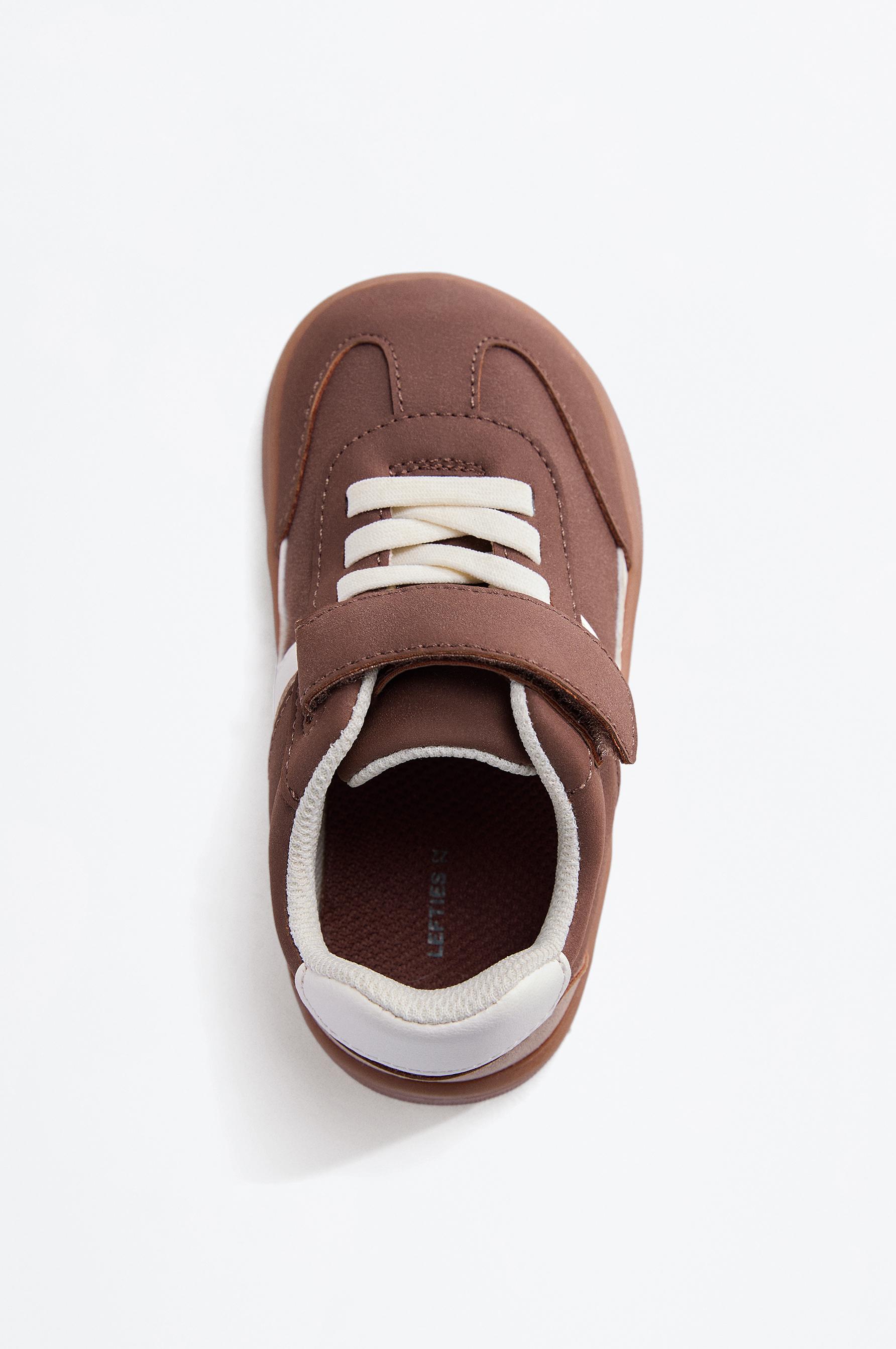 Lefties Kahverengi Lefties Retro Barefoot spor ayakkabı