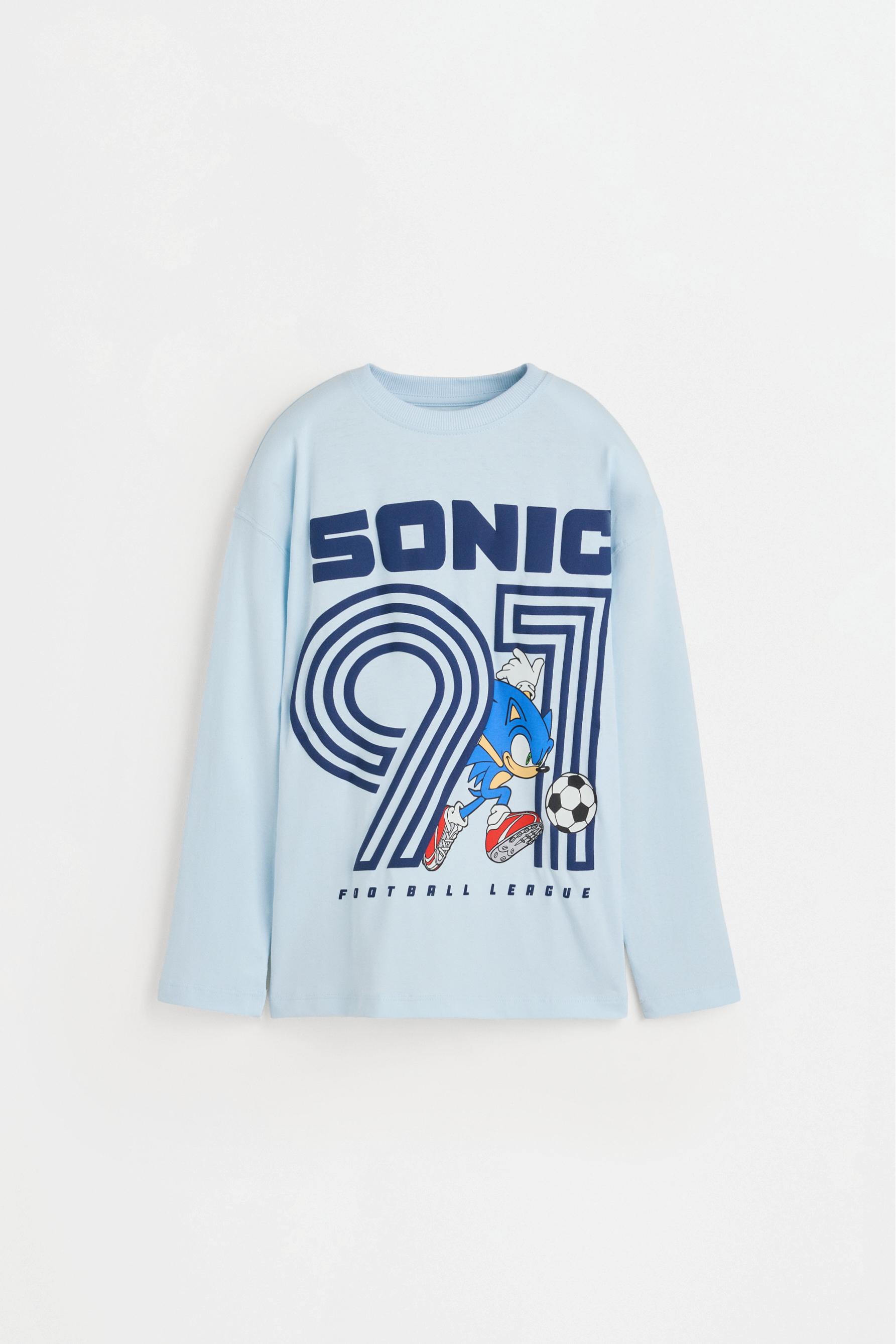 SONIC™ | SEGA Soccer T-shirt — PALE BLUE