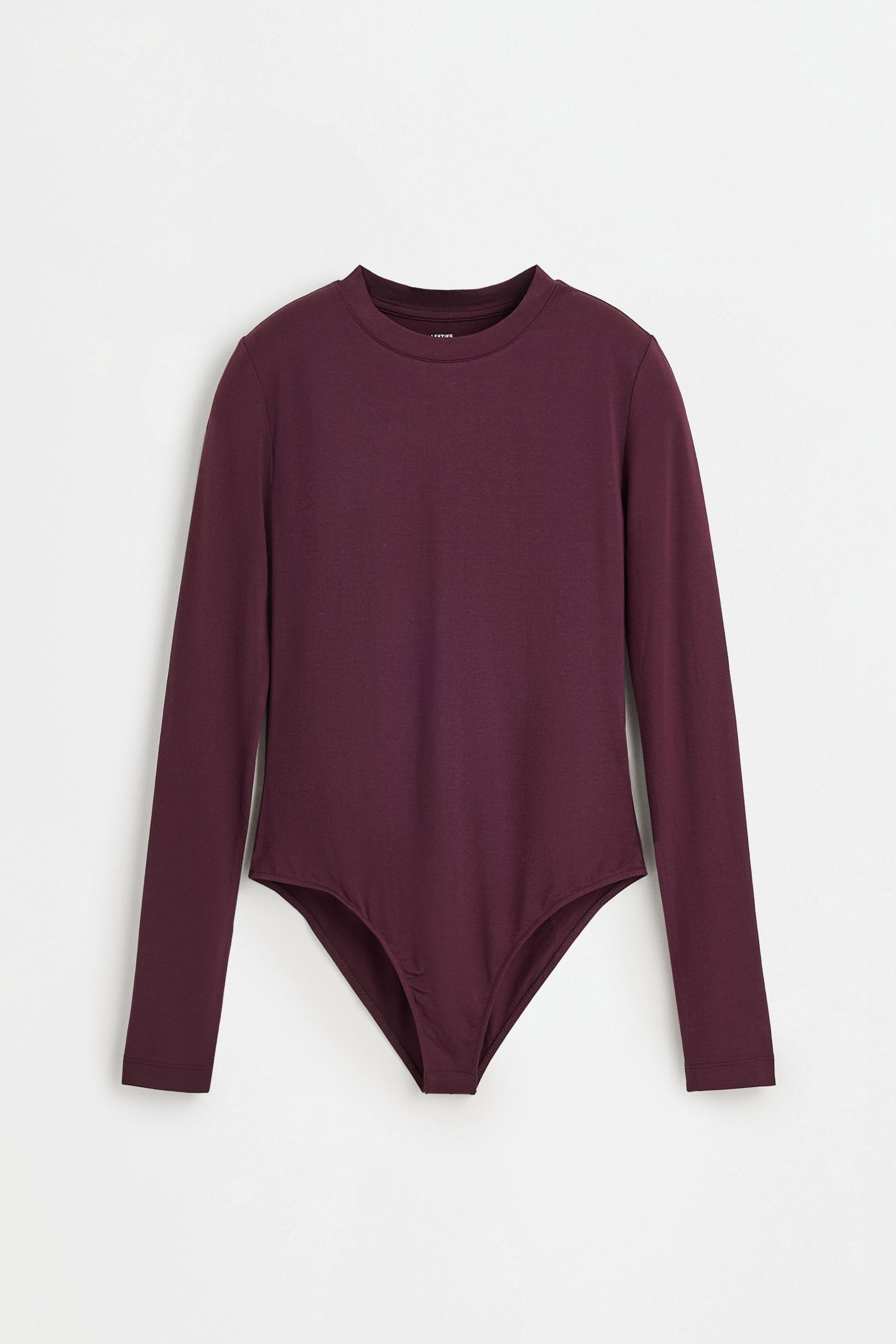 LIGHTWEIGHT thermal insulation bodysuit (-4ºC to 9ºC) — DARK BURGUNDY