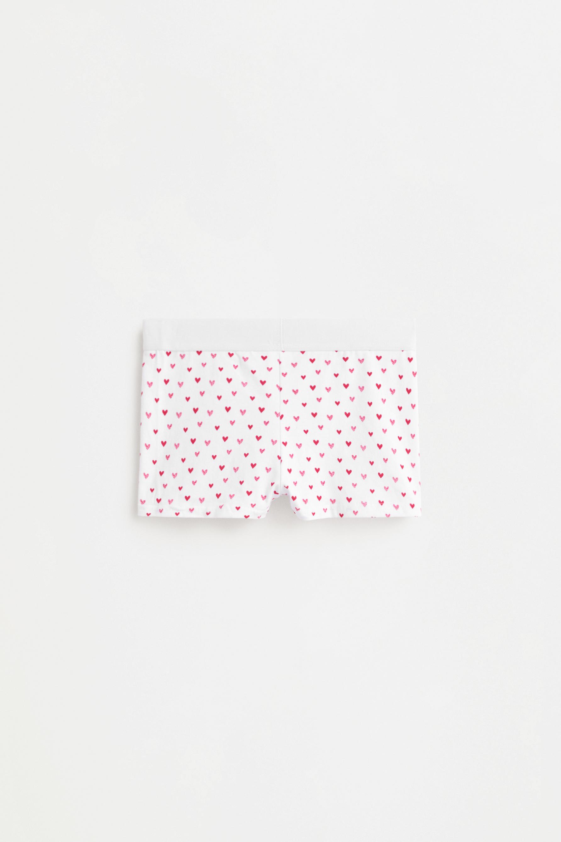 Printed boxer shorts — RED