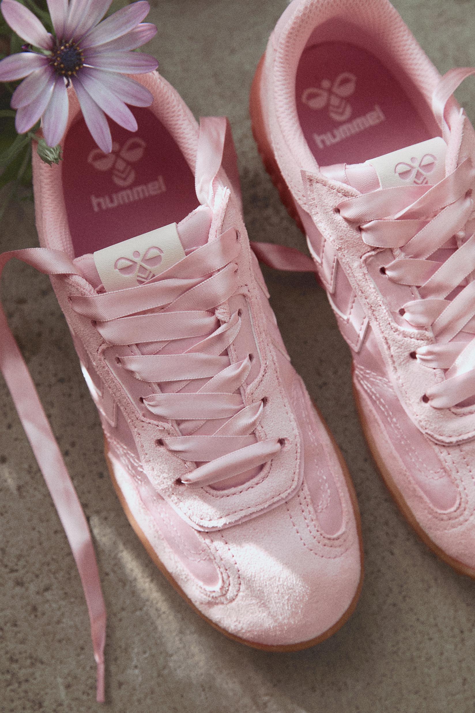 Lefties Pembe Lefties Hummel SATEN SPOR AYAKKABI