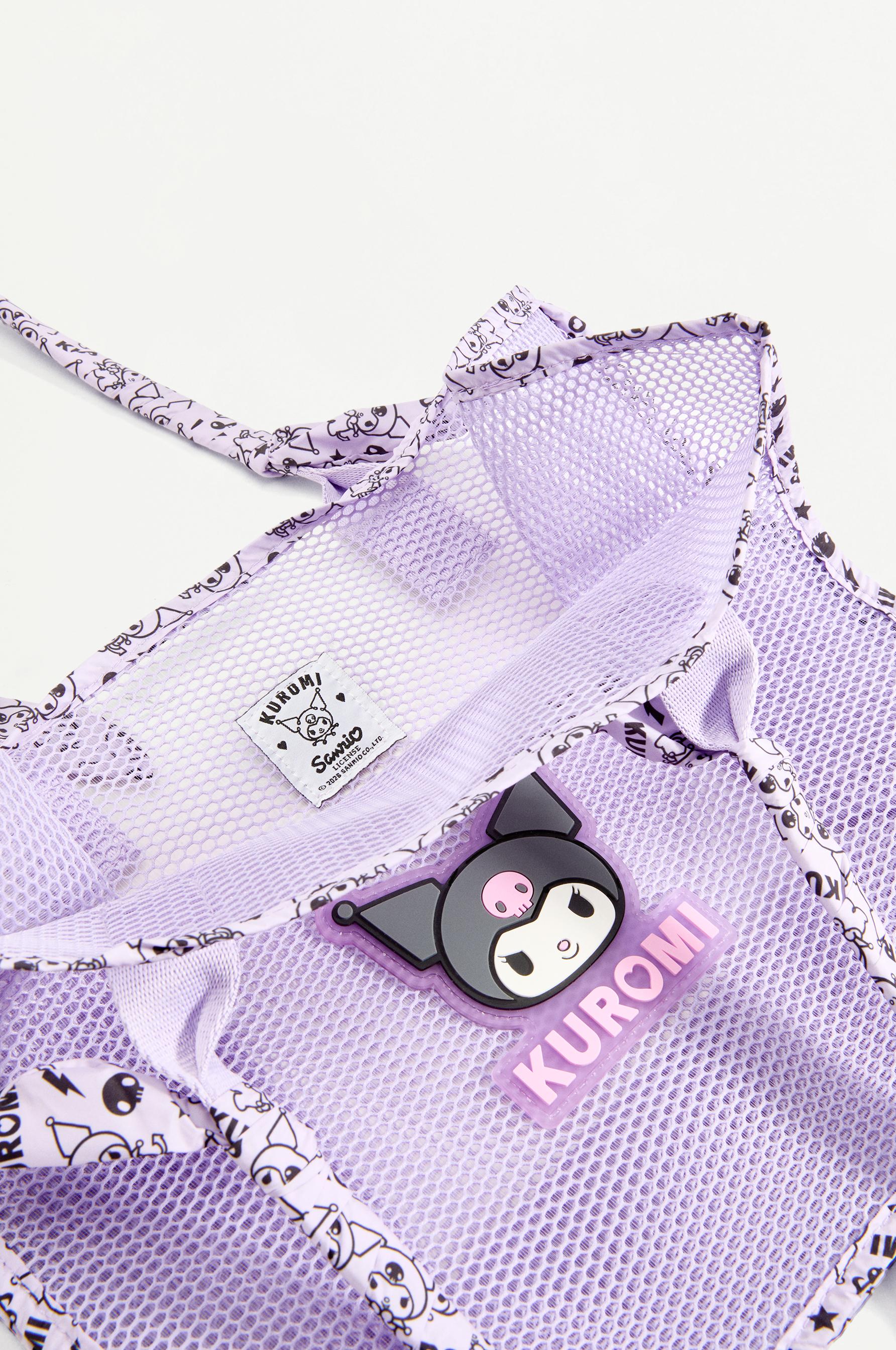KUROMI ©SANRIO shopper bag — MAUVE