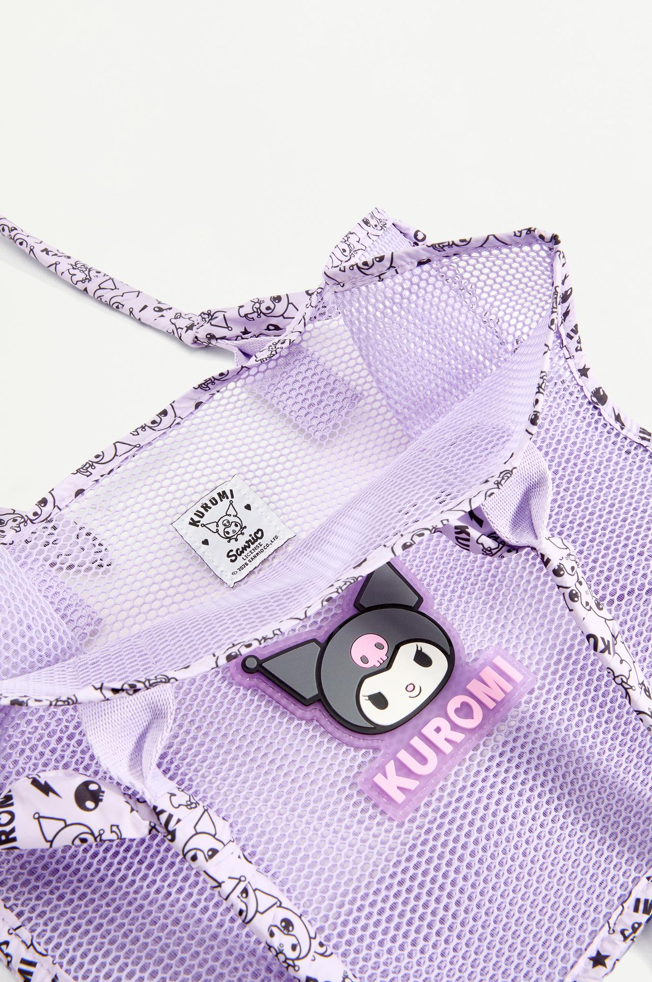KUROMI ©SANRIO shopper bag — MAUVE
