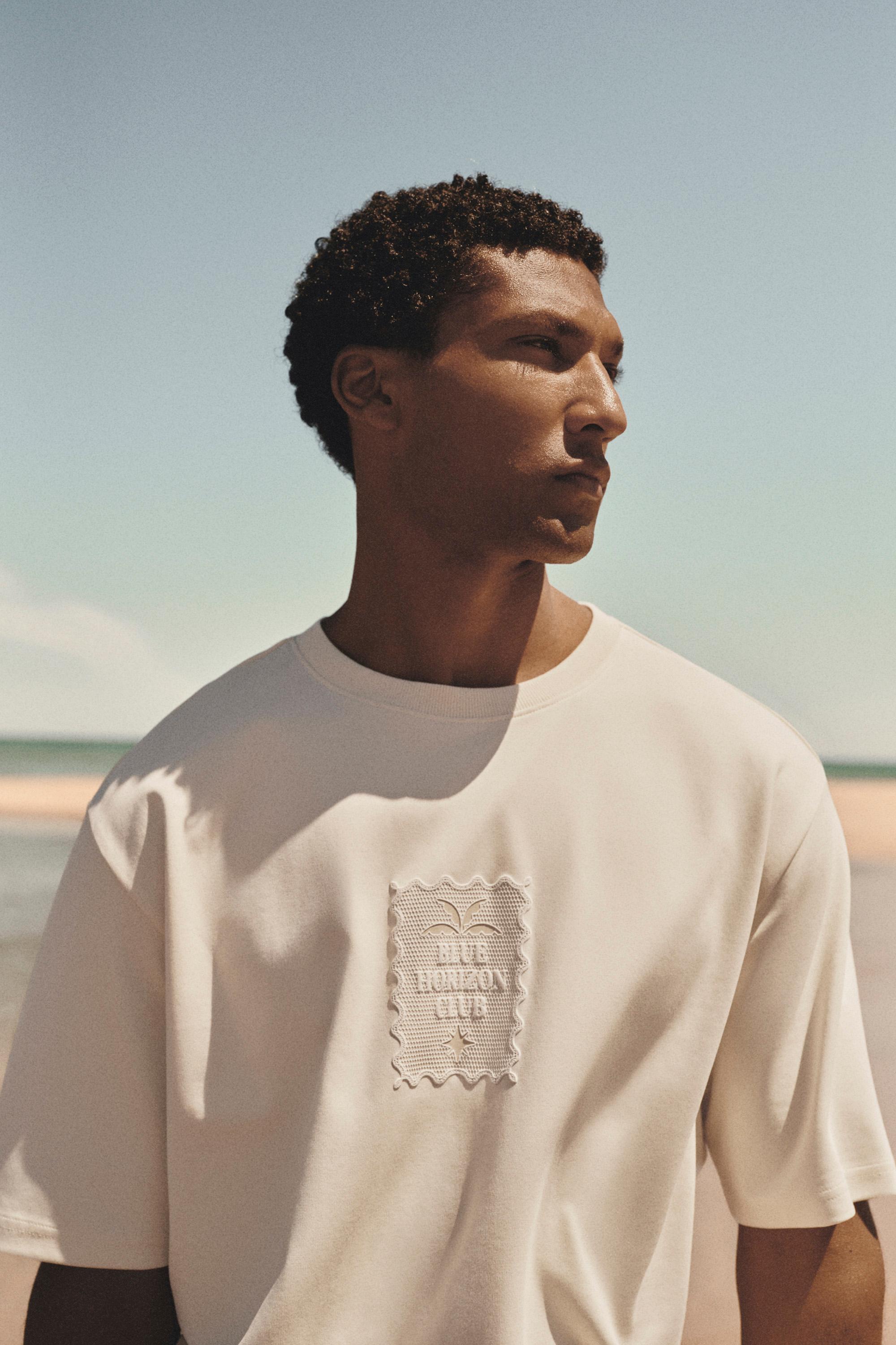 Back print T-shirt — BUTTER