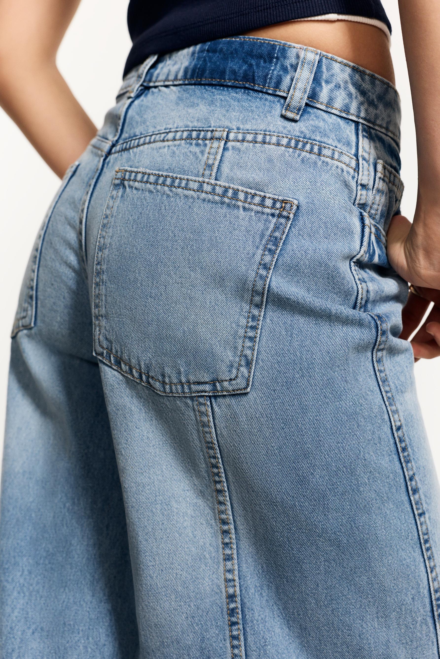 Wide-leg jeans — FADED BLUE