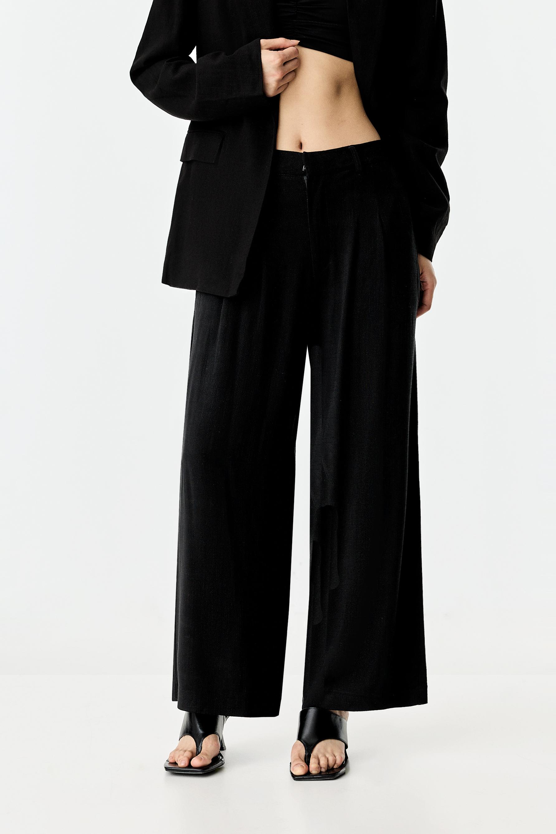 Rustic trousers — BLACK