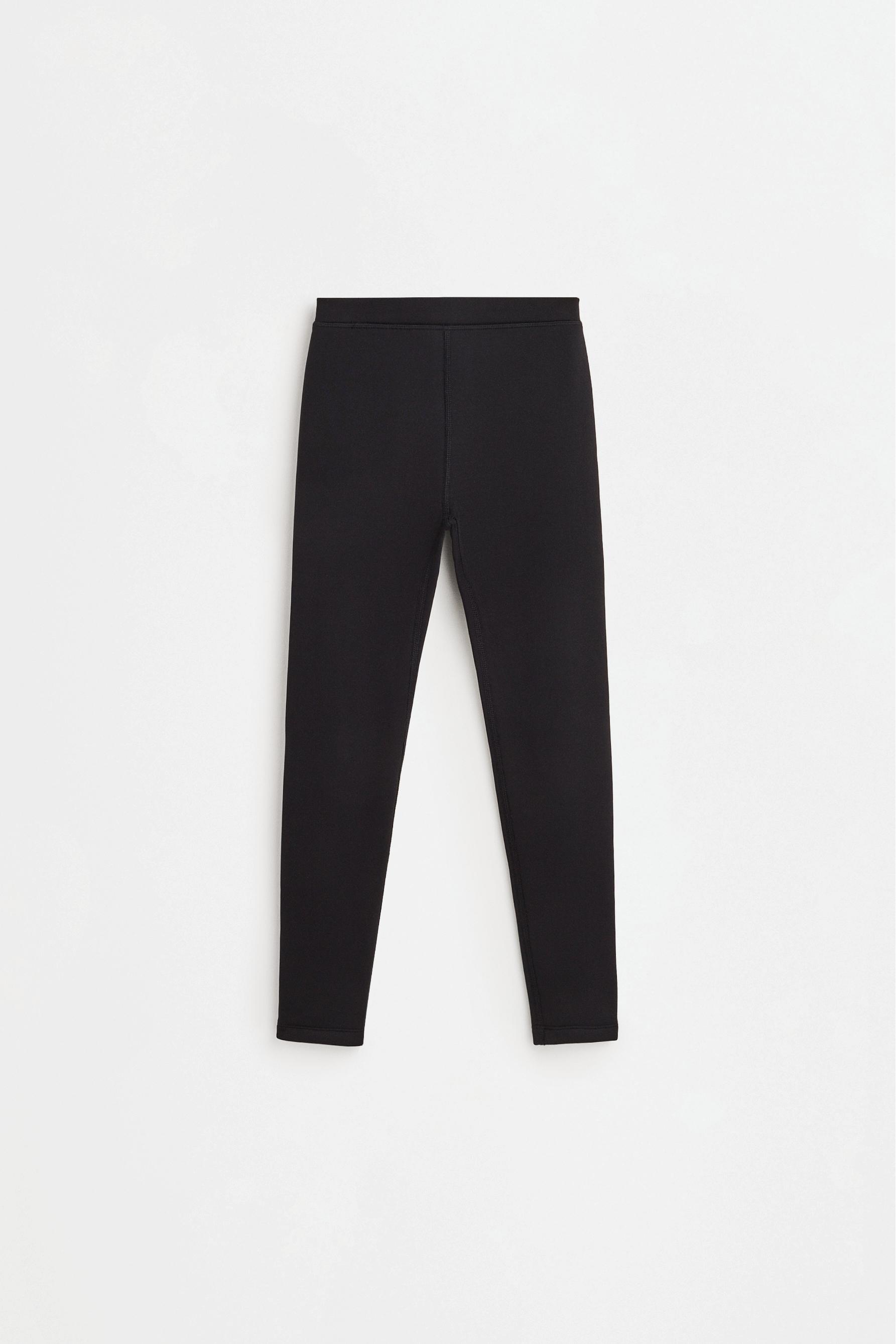 HEAVY WEIGHT Thermal Comfort Leggings — BLACK