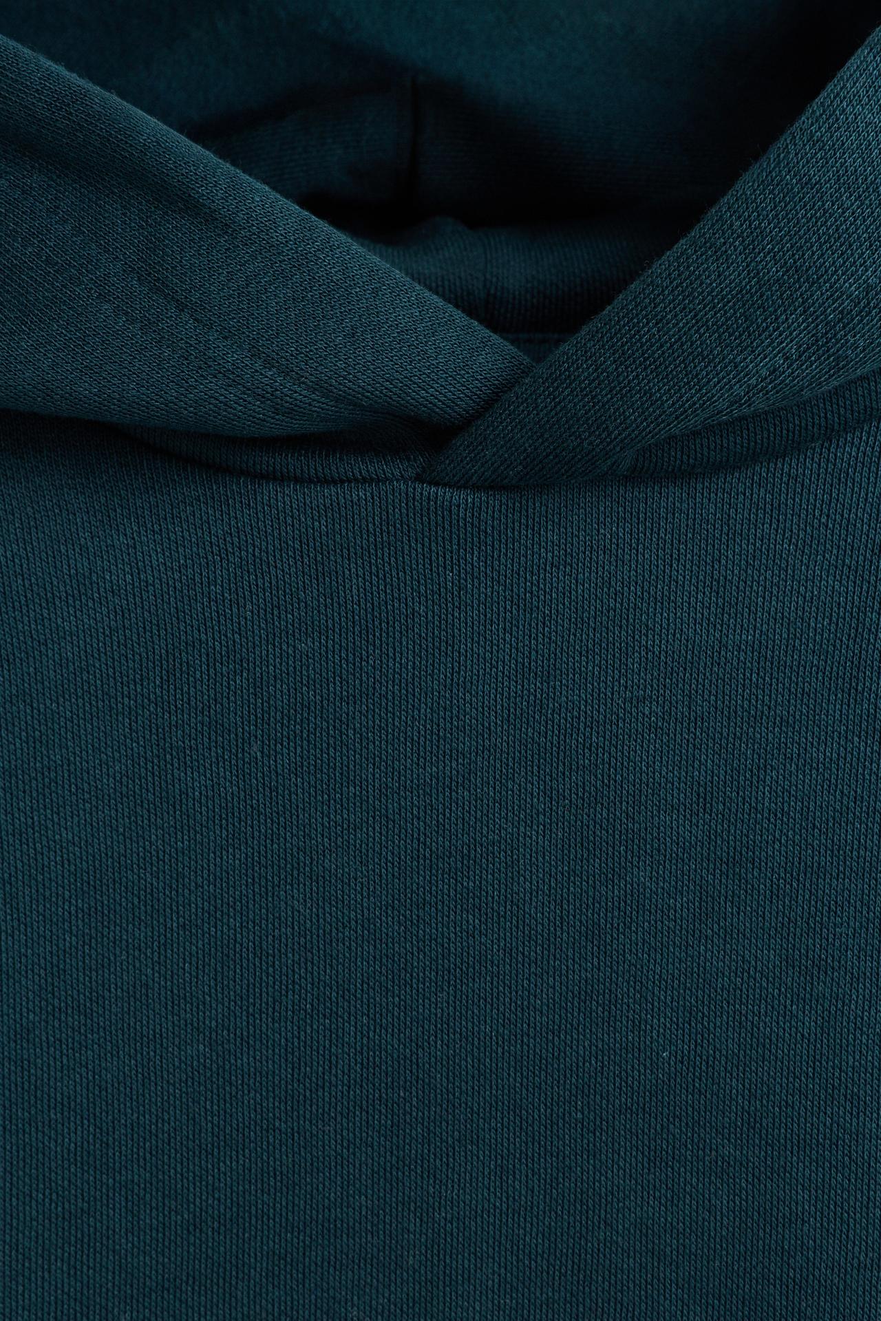 Hoodie — TEAL GREEN